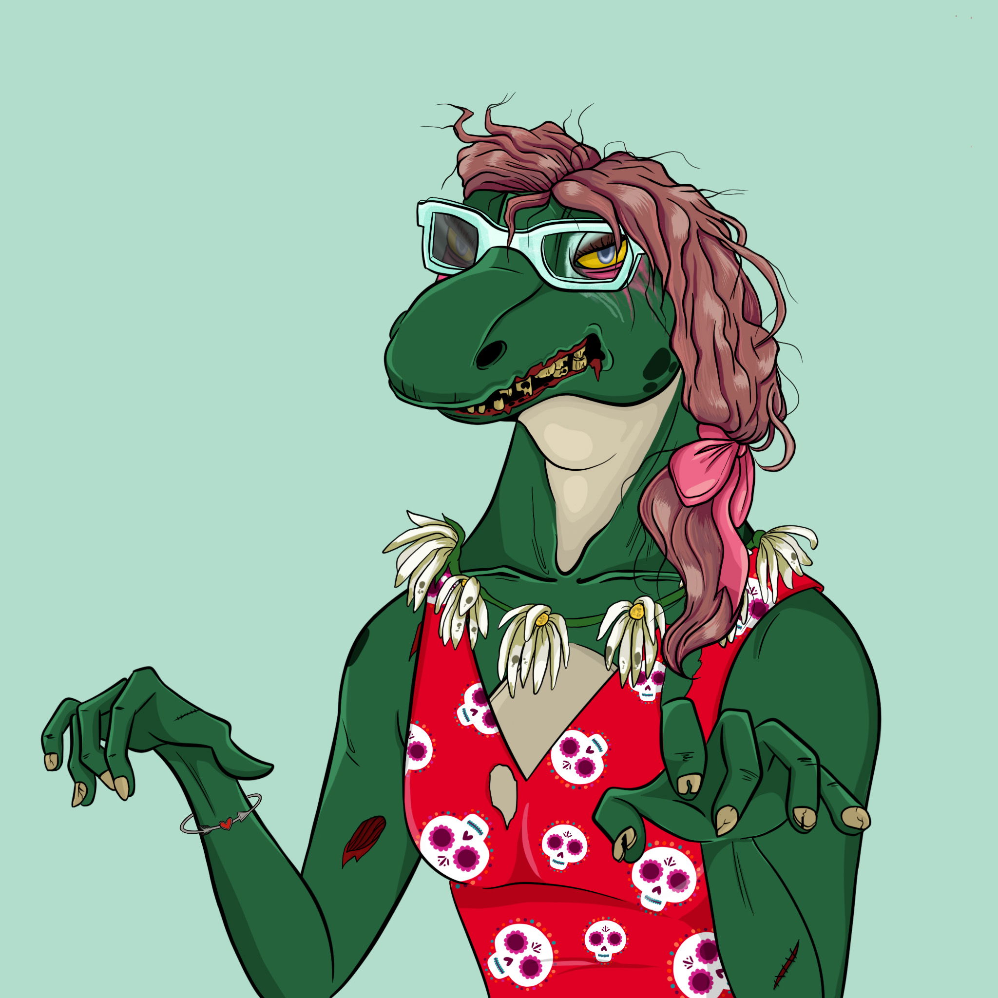 MvZ Zombie #1288 NFT on Algorand