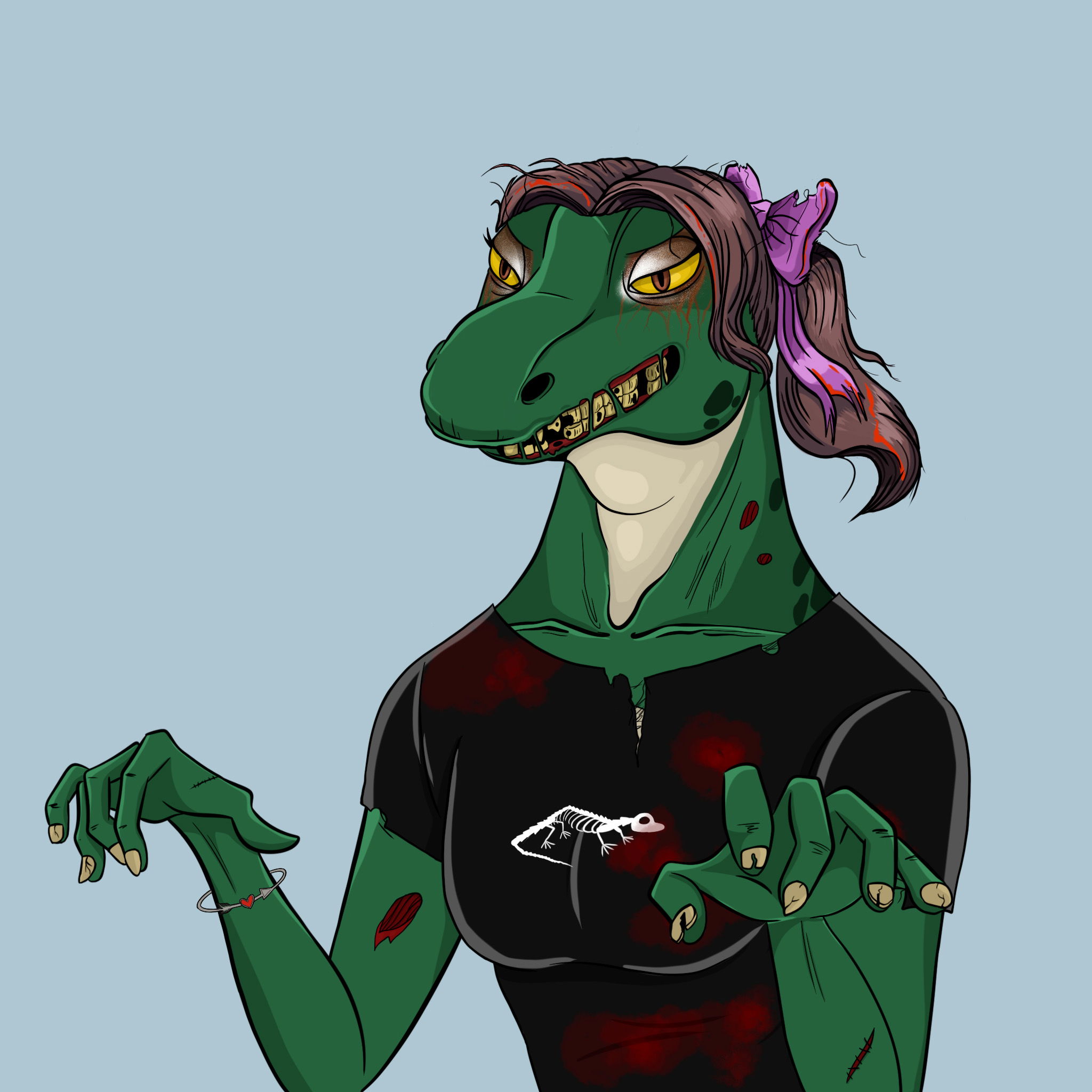 MvZ Zombie #2186 NFT on Algorand