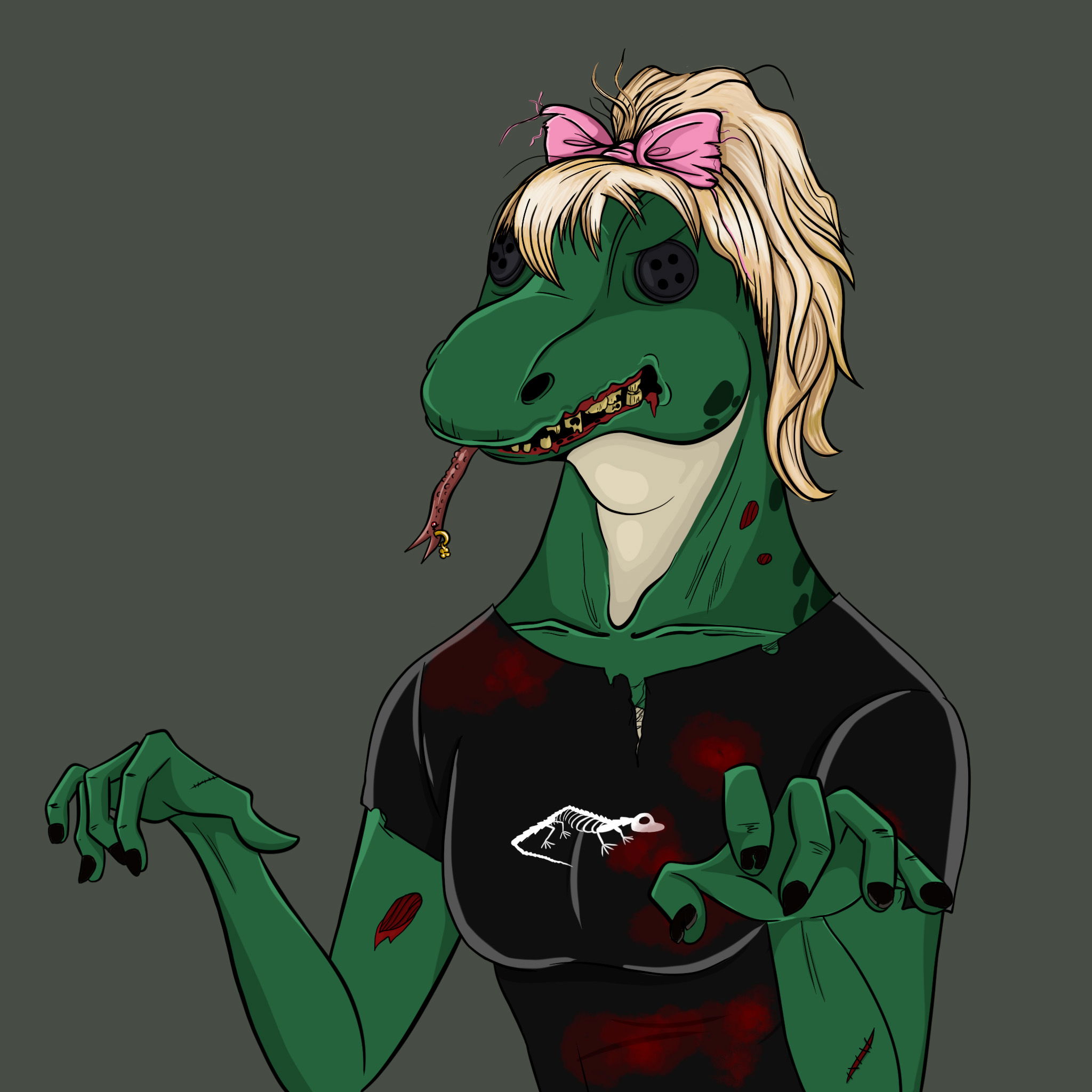 MvZ Zombie #1718 NFT on Algorand