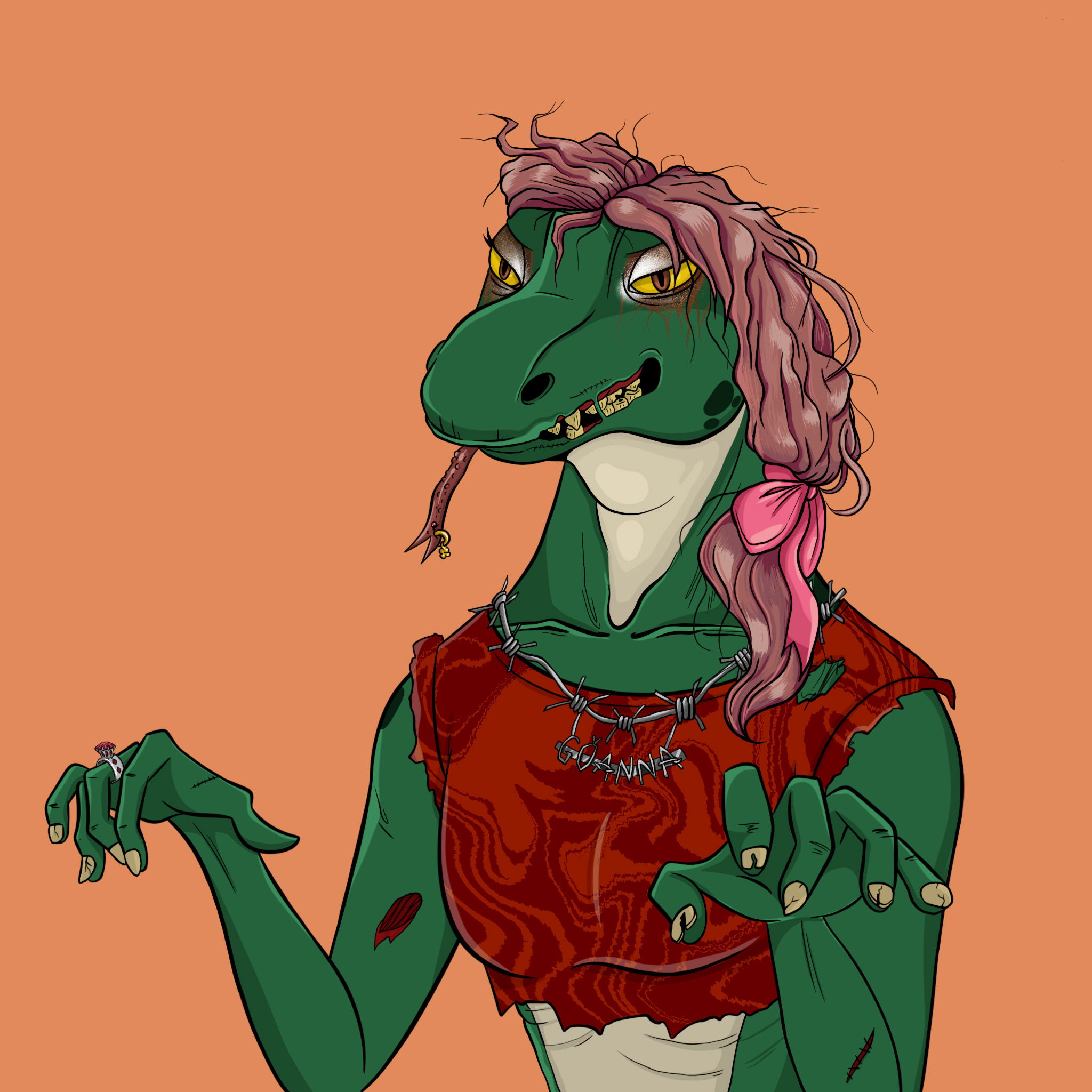 MvZ Zombie #1452 NFT on Algorand