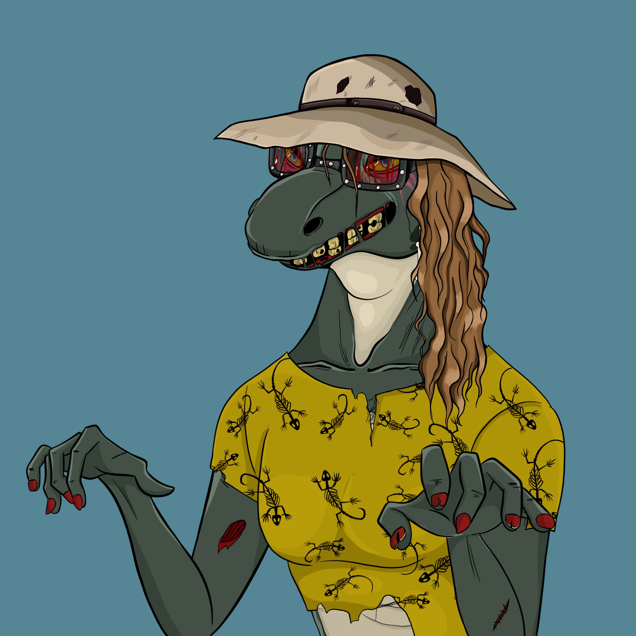 MvZ Zombie #2620 NFT on Algorand