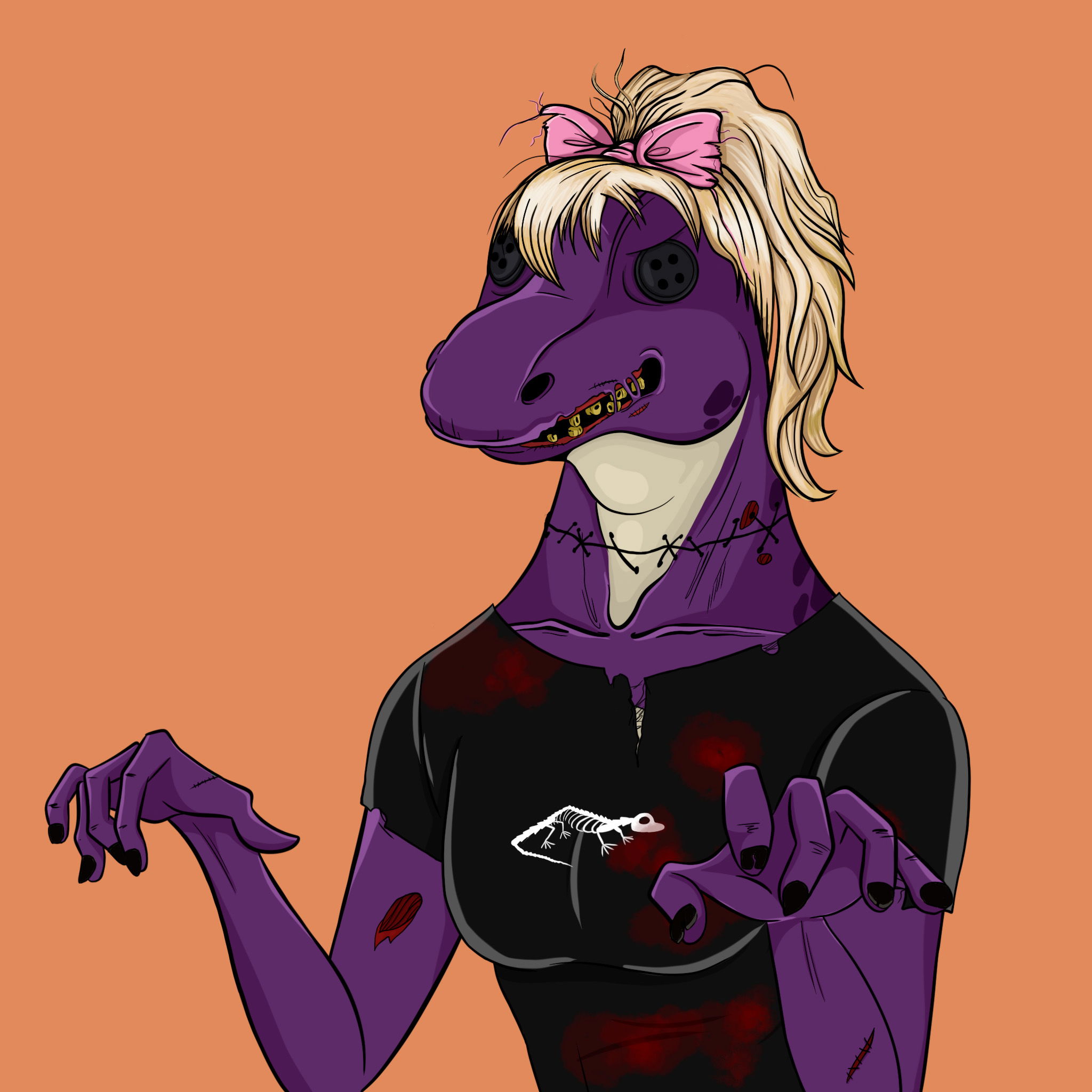 MvZ Zombie #2661 NFT on Algorand