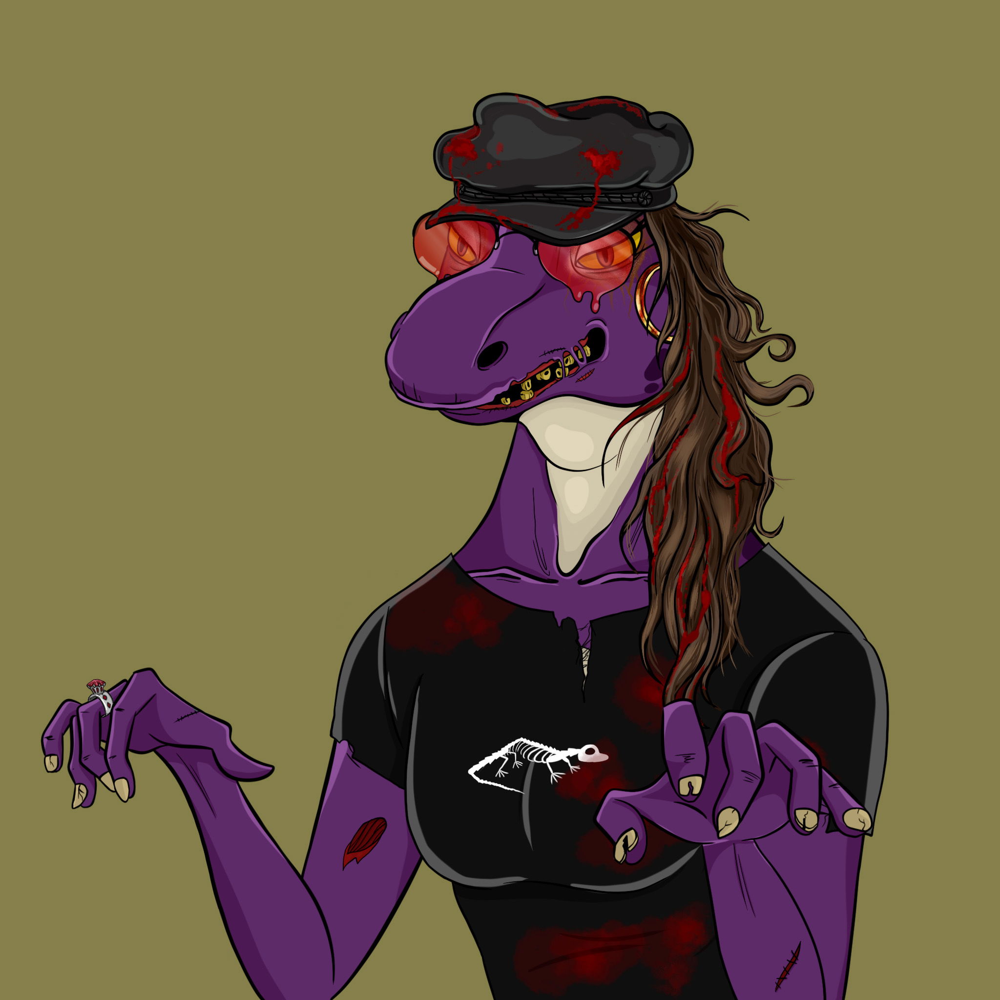 MvZ Zombie #2436 NFT on Algorand