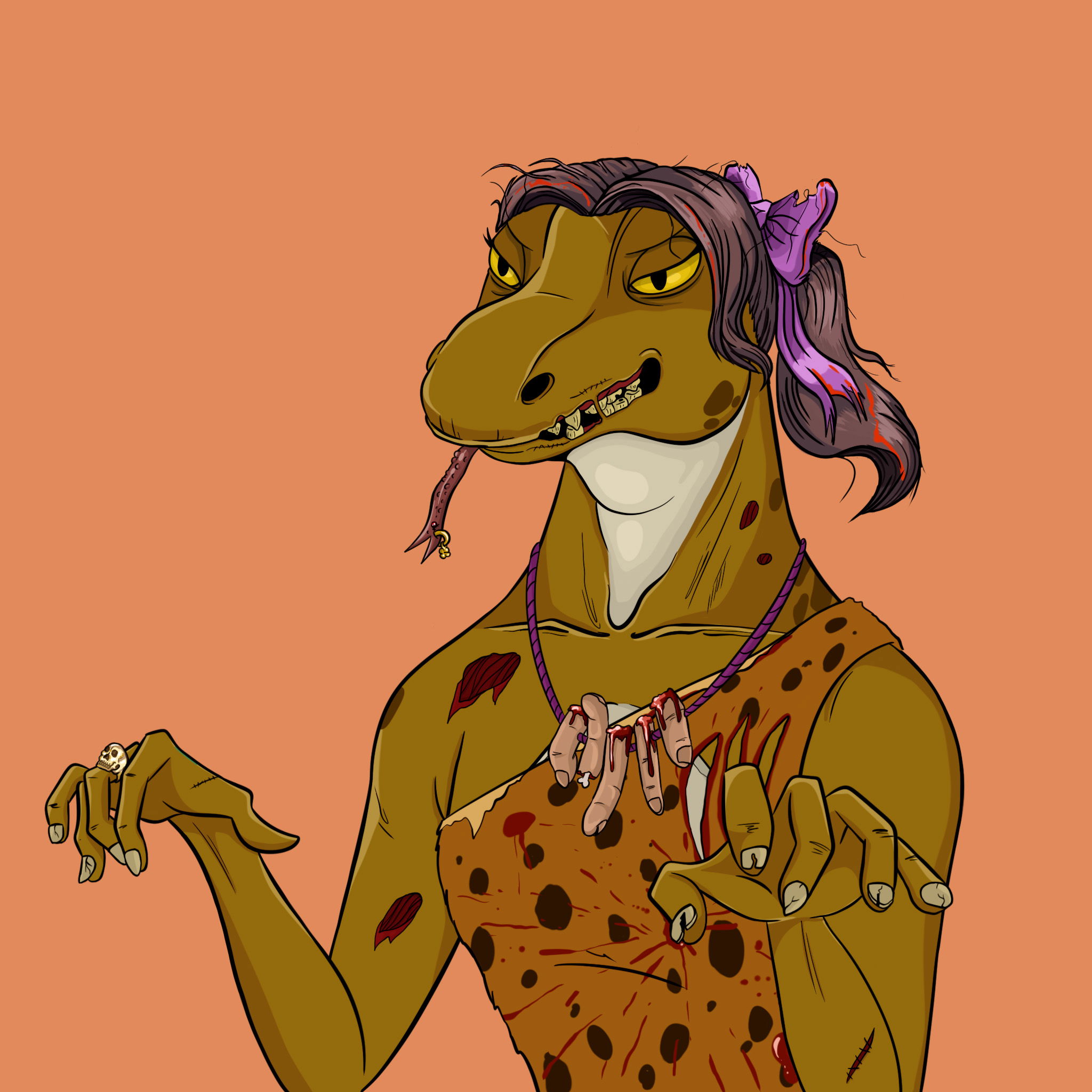 MvZ Zombie #1386 NFT on Algorand