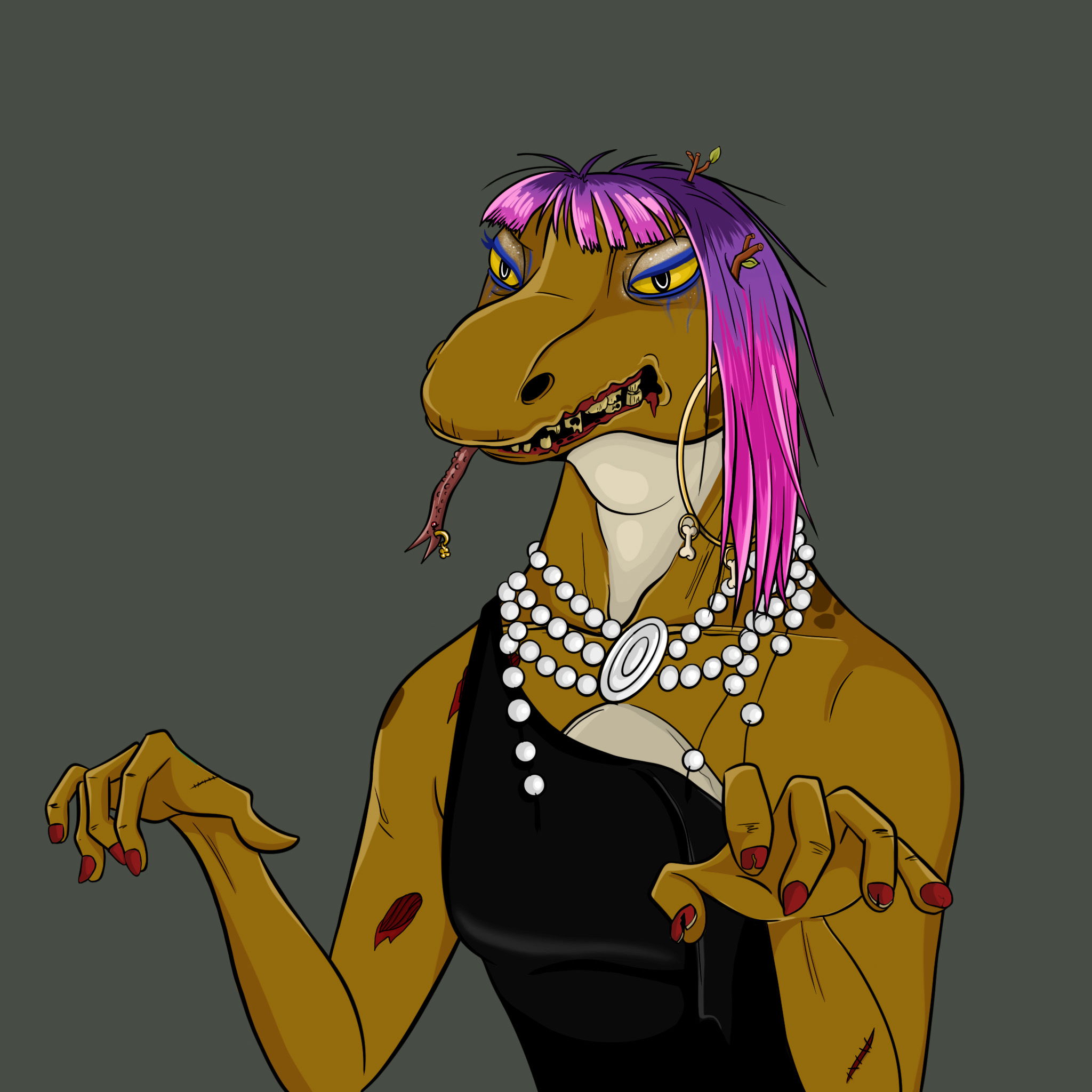 MvZ Zombie #1162 NFT on Algorand