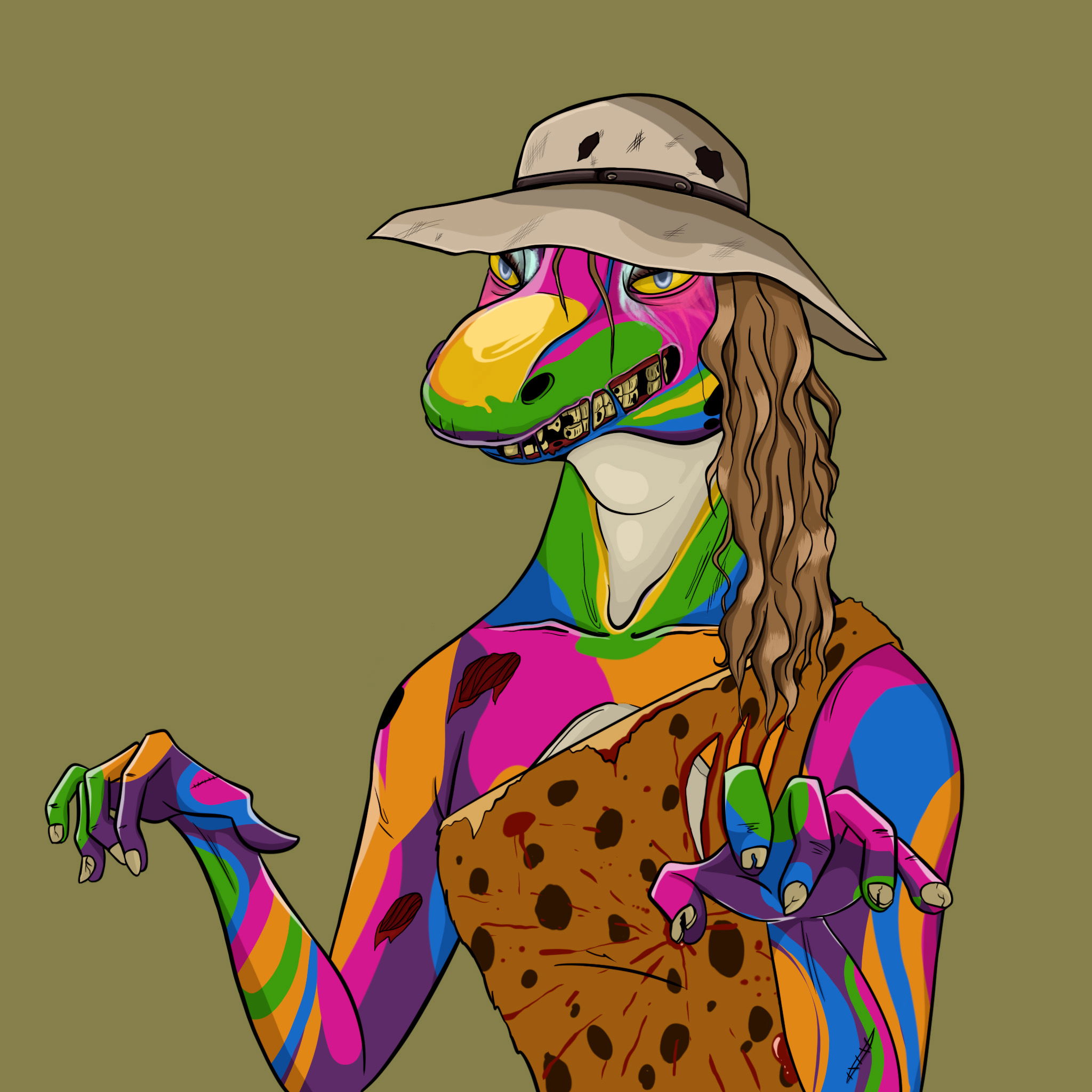 MvZ Zombie #1291 NFT on Algorand