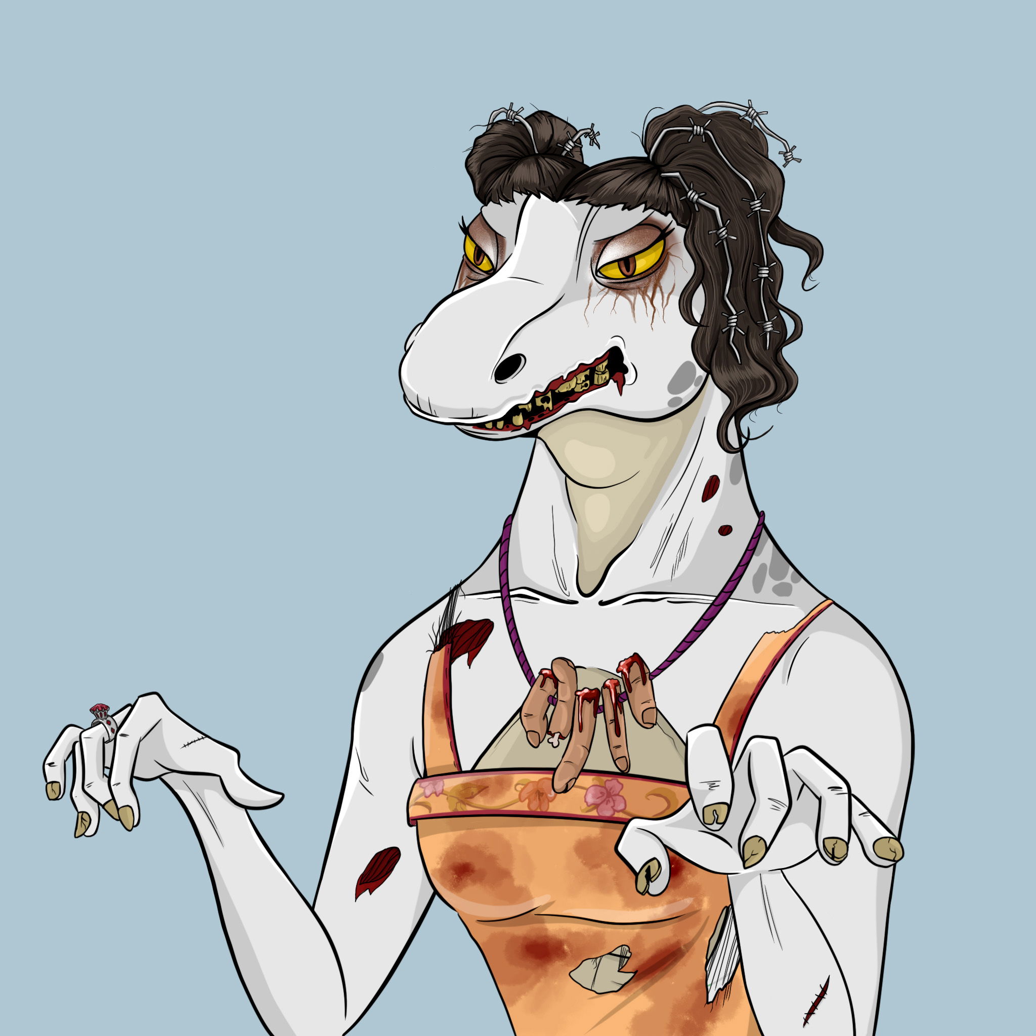 MvZ Zombie #1349 NFT on Algorand