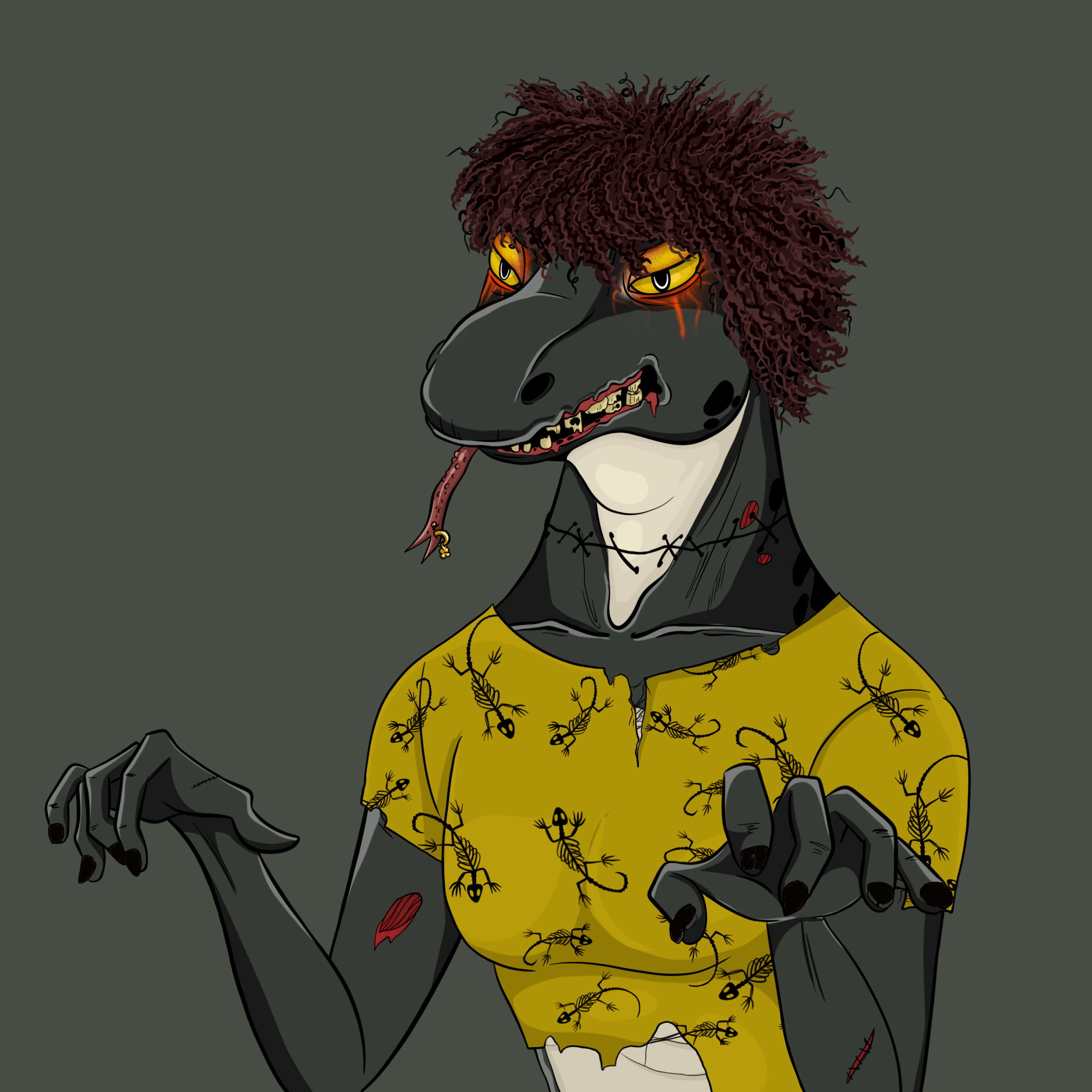 MvZ Zombie #2203 NFT on Algorand