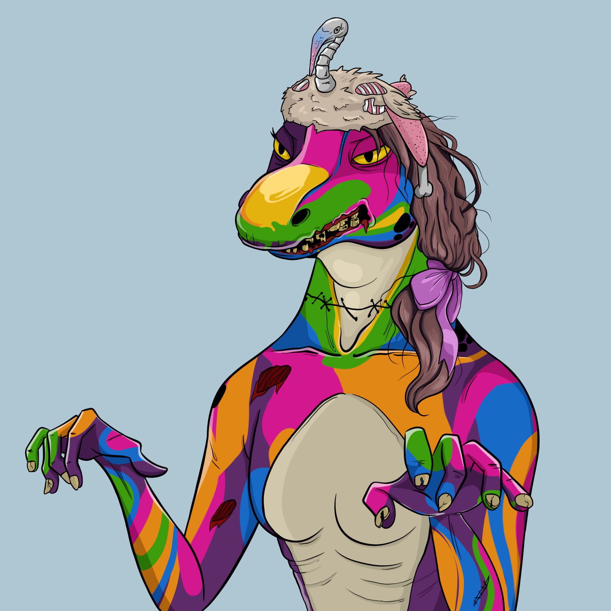 MvZ Zombie #0476 NFT on Algorand