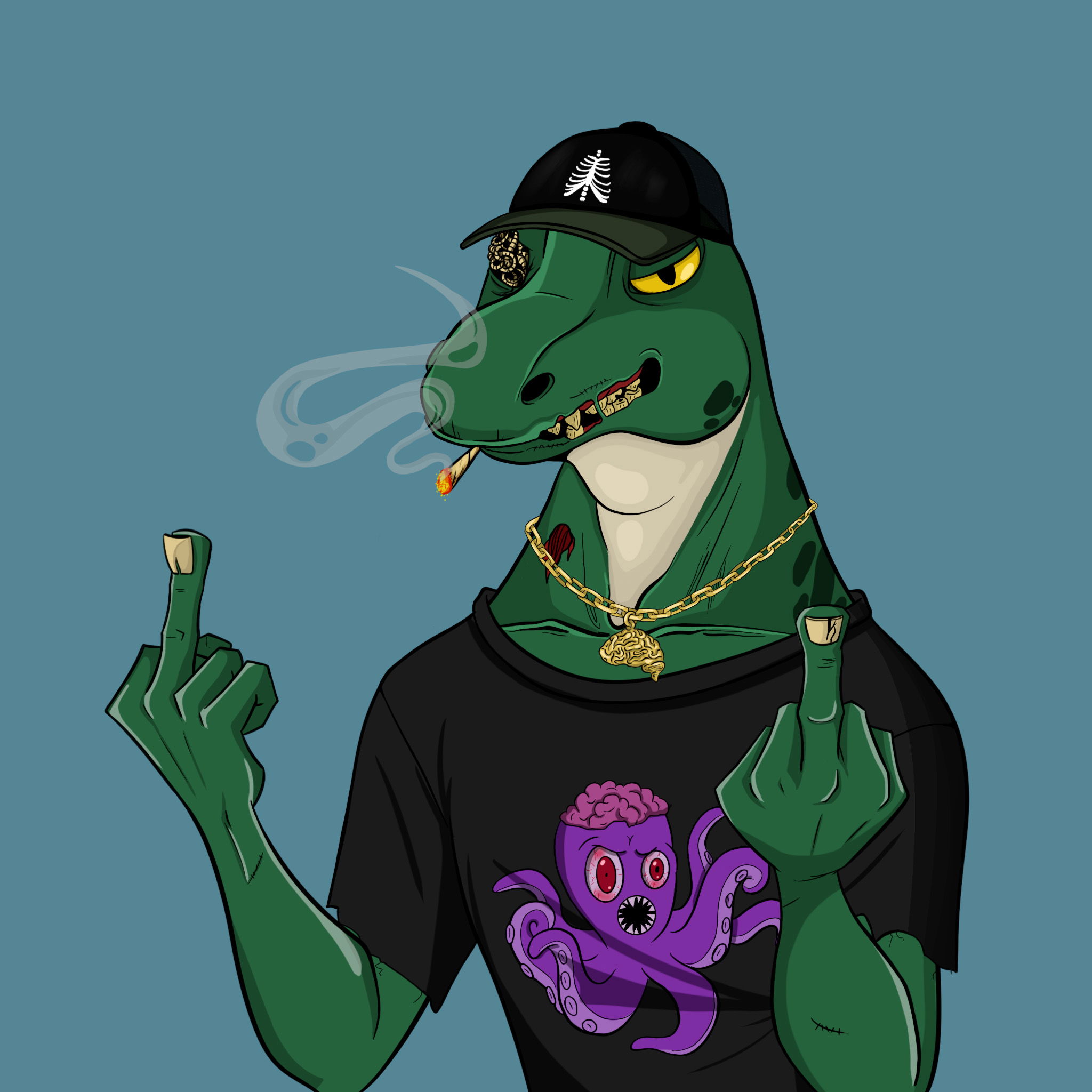 MvZ Zombie #1293 NFT on Algorand