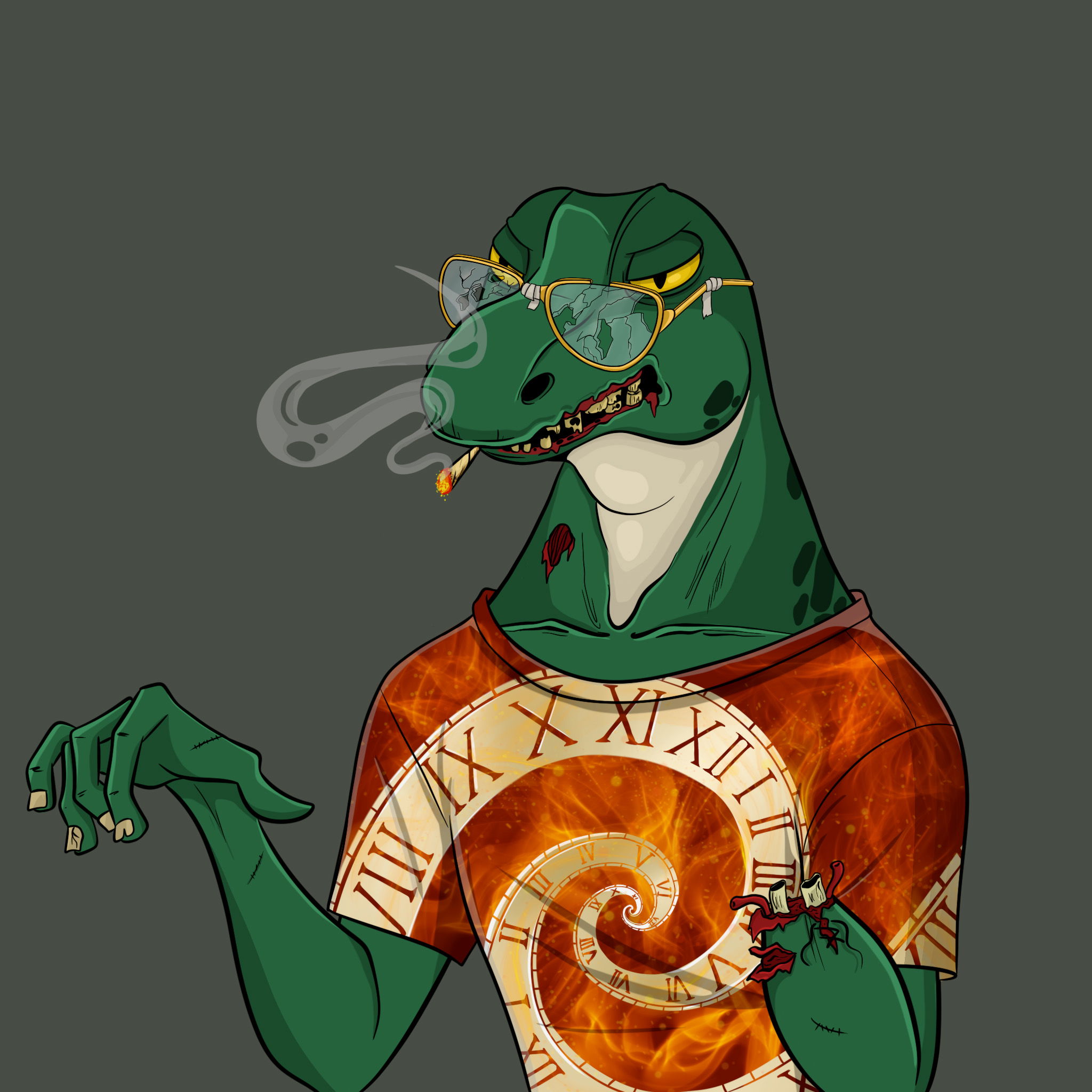 MvZ Zombie #1782 NFT on Algorand