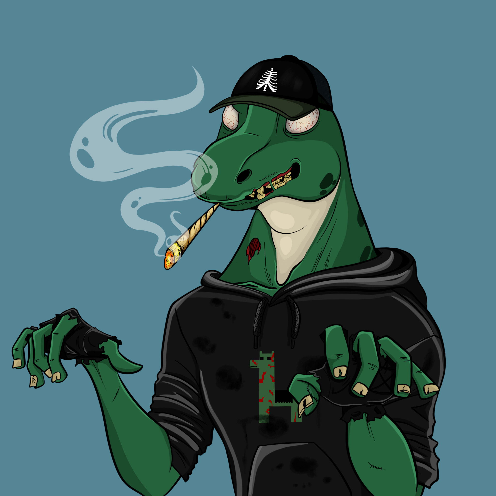 MvZ Zombie #2604 NFT on Algorand