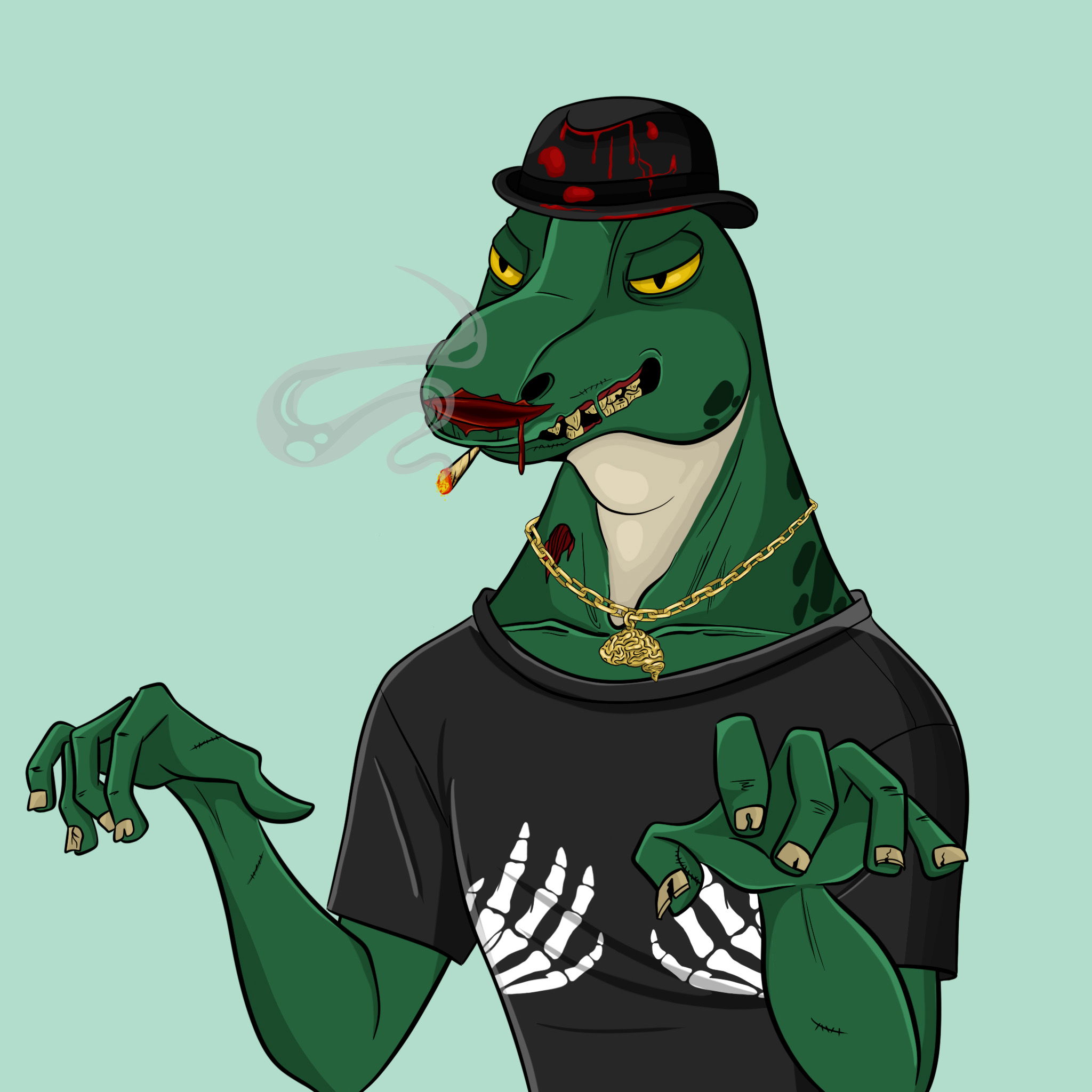 MvZ Zombie #0968 NFT on Algorand