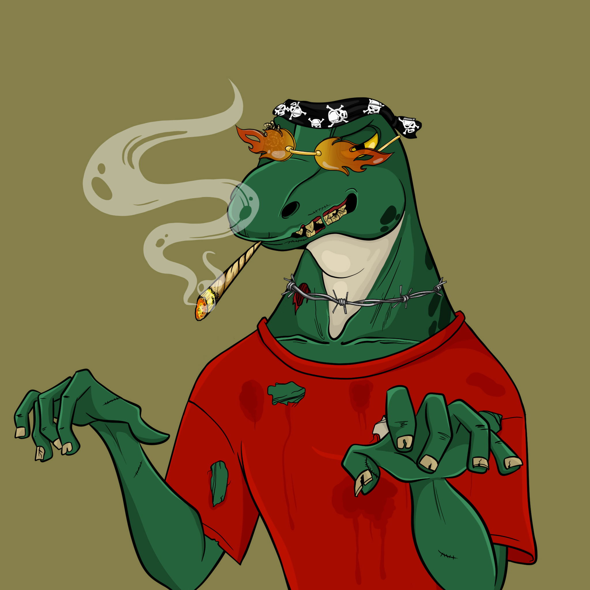 MvZ Zombie #2340 NFT on Algorand