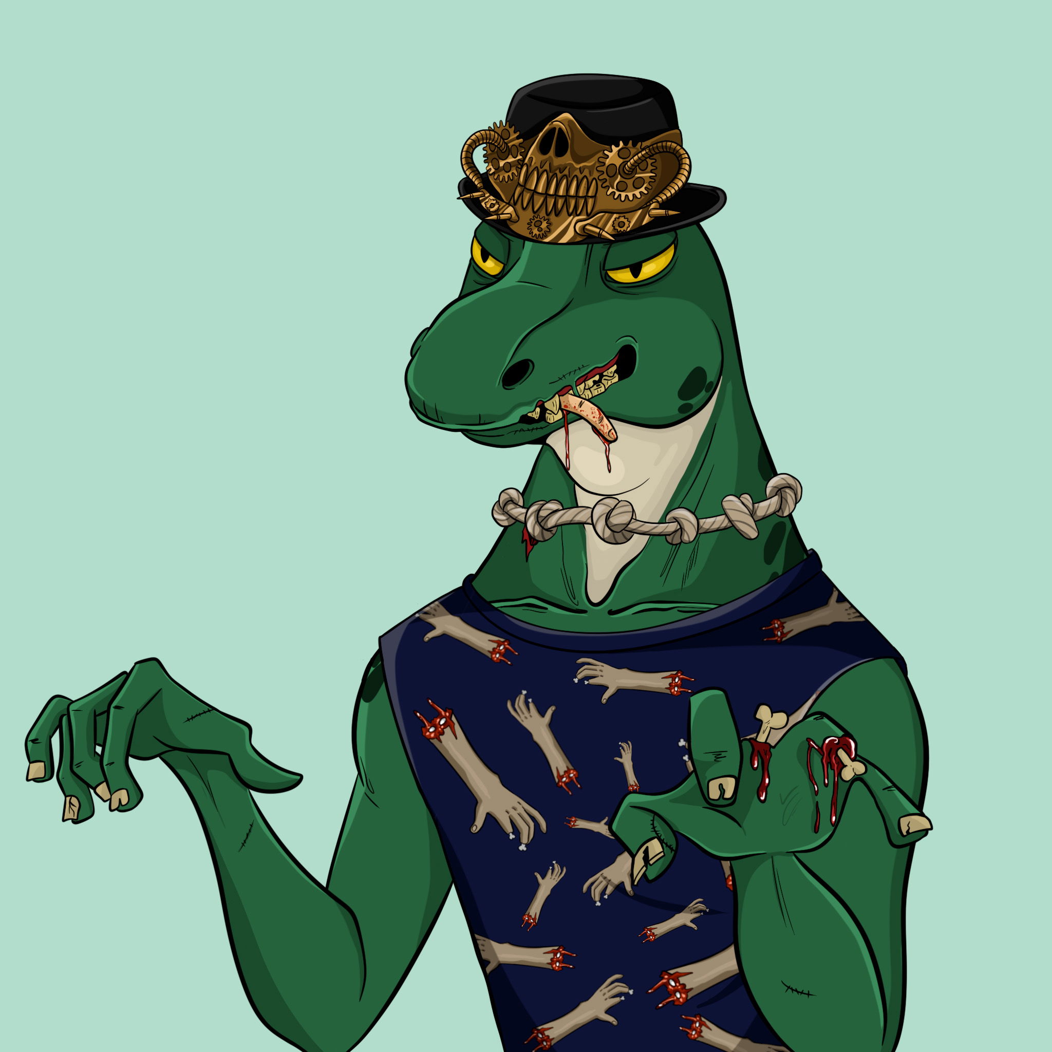 MvZ Zombie #1683 NFT on Algorand