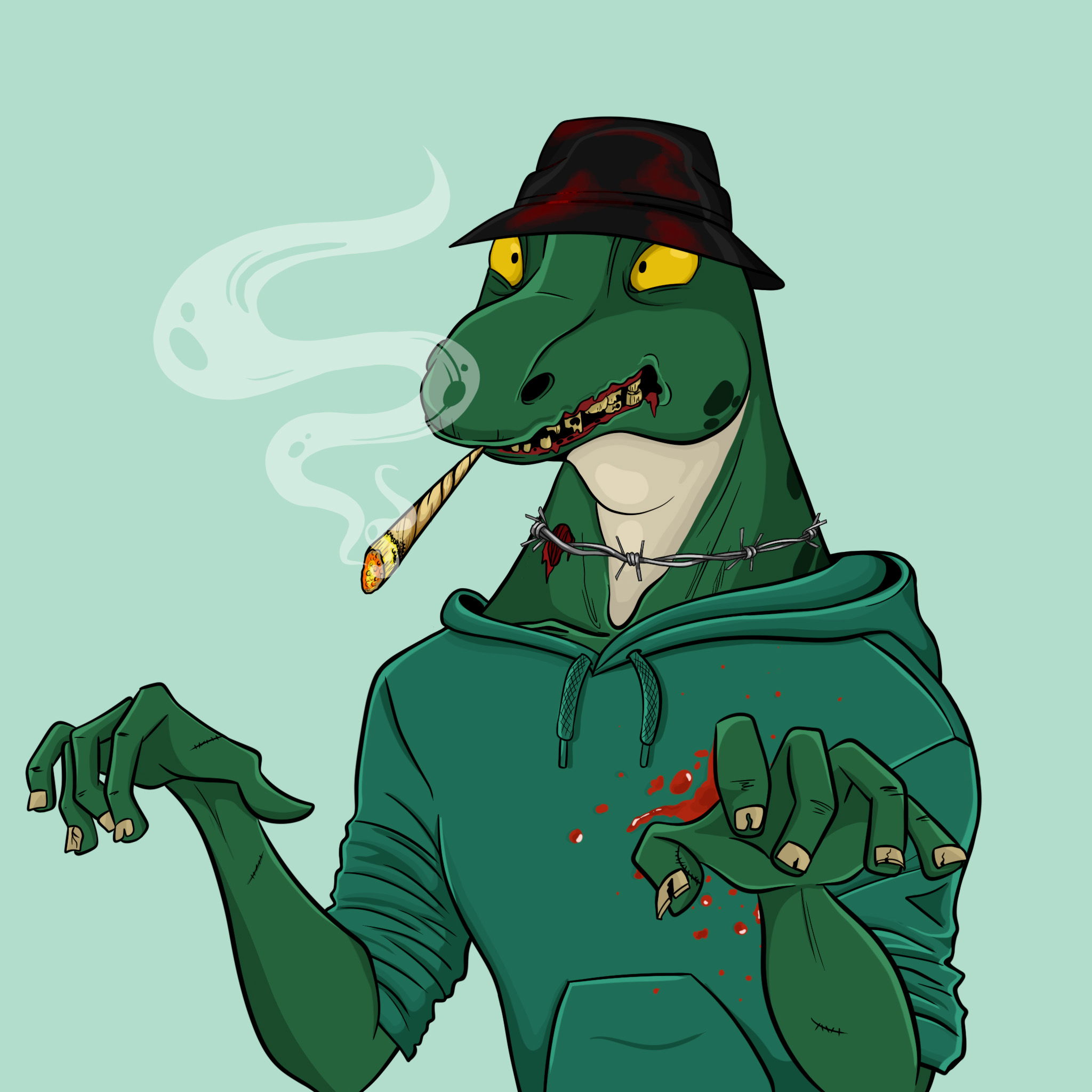 MvZ Zombie #2763 NFT on Algorand