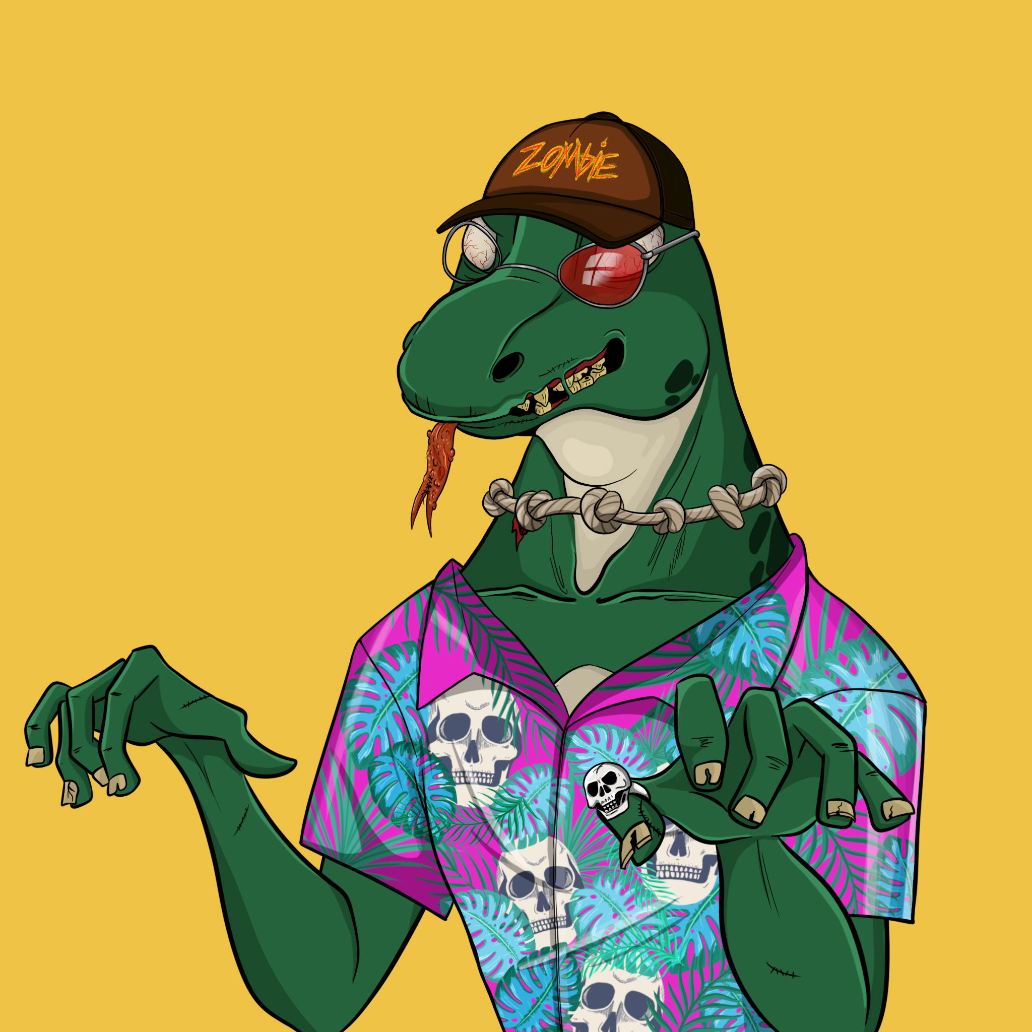 MvZ Zombie #2049 NFT on Algorand