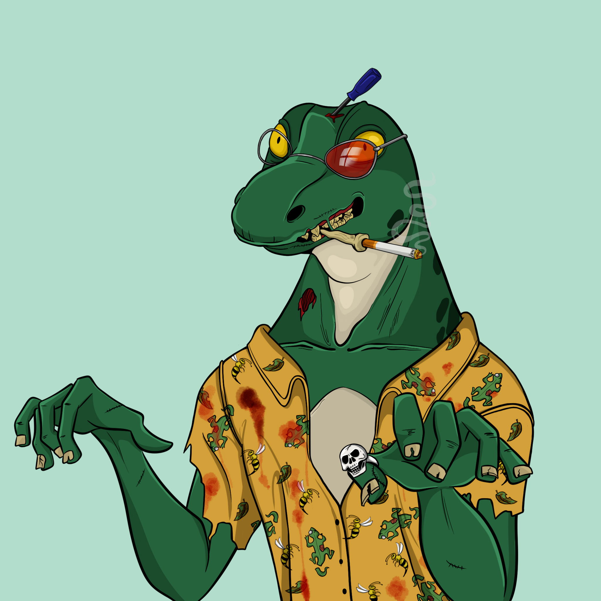 MvZ Zombie #2241 NFT on Algorand