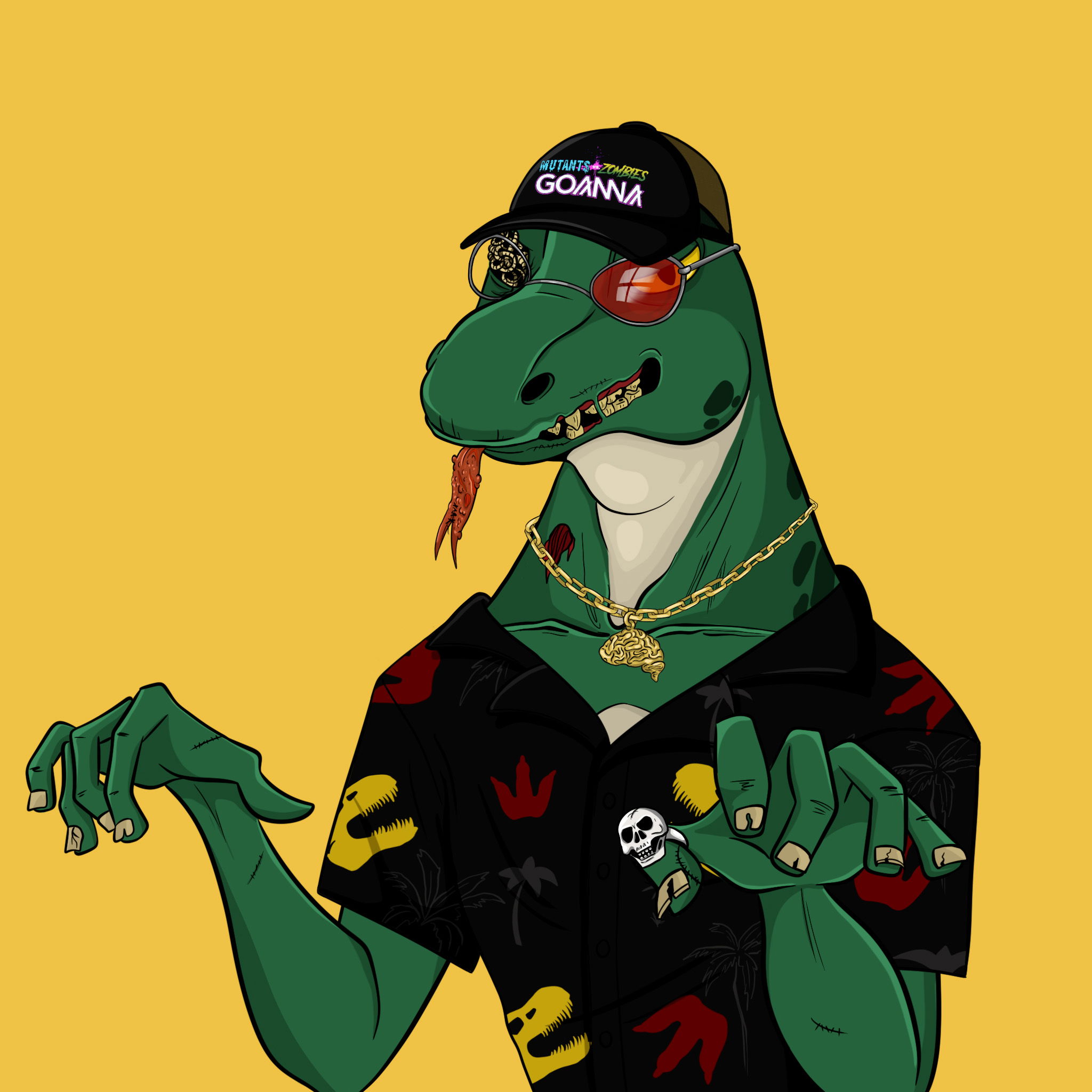 MvZ Zombie #1110 NFT on Algorand