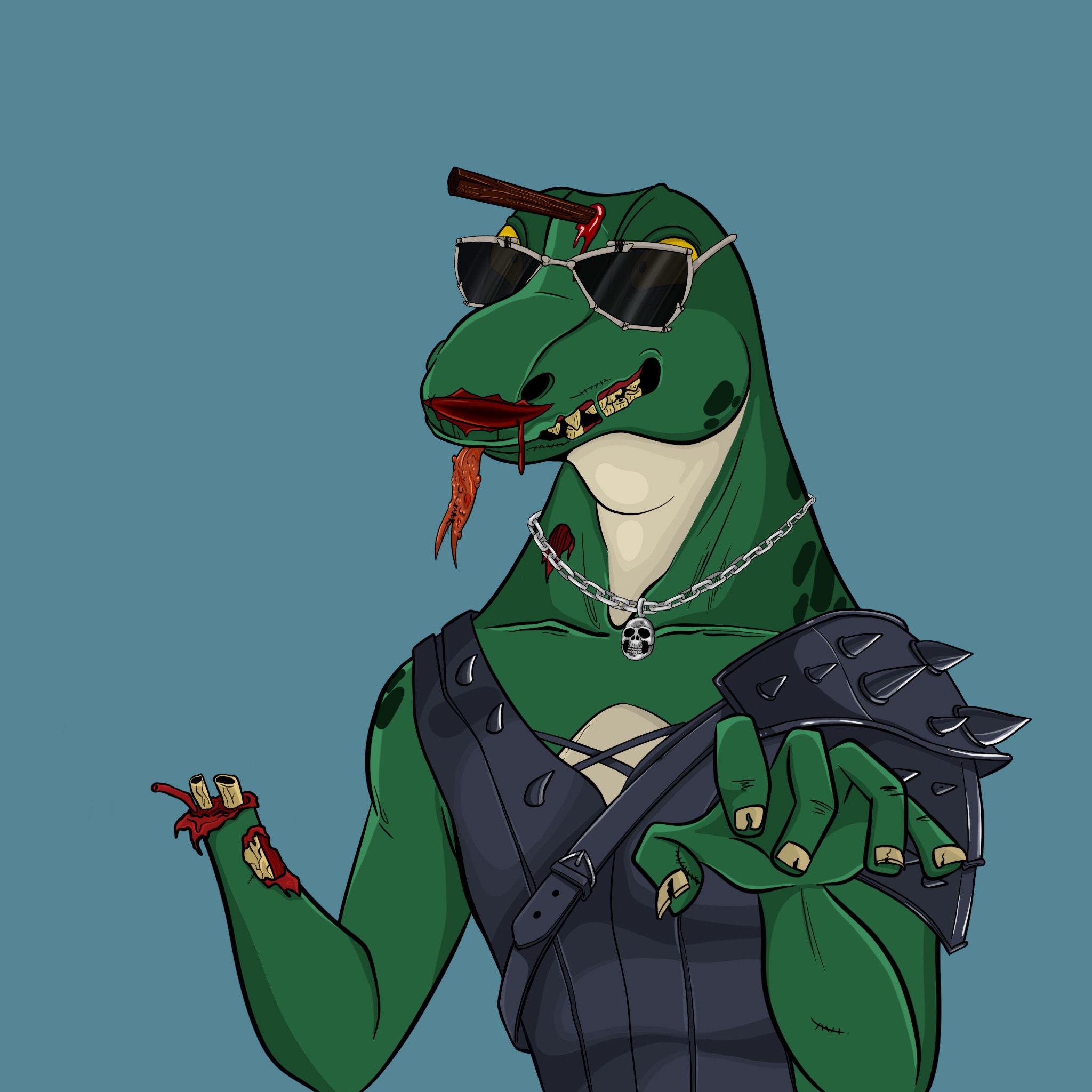 MvZ Zombie #1175 NFT on Algorand