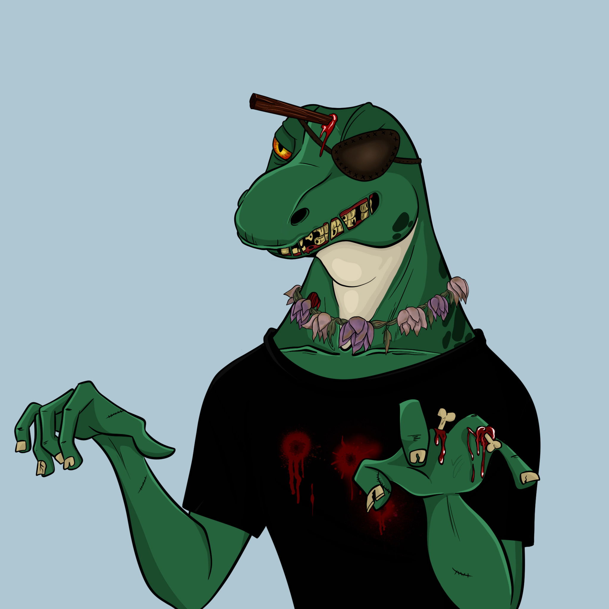 MvZ Zombie #1135 NFT on Algorand