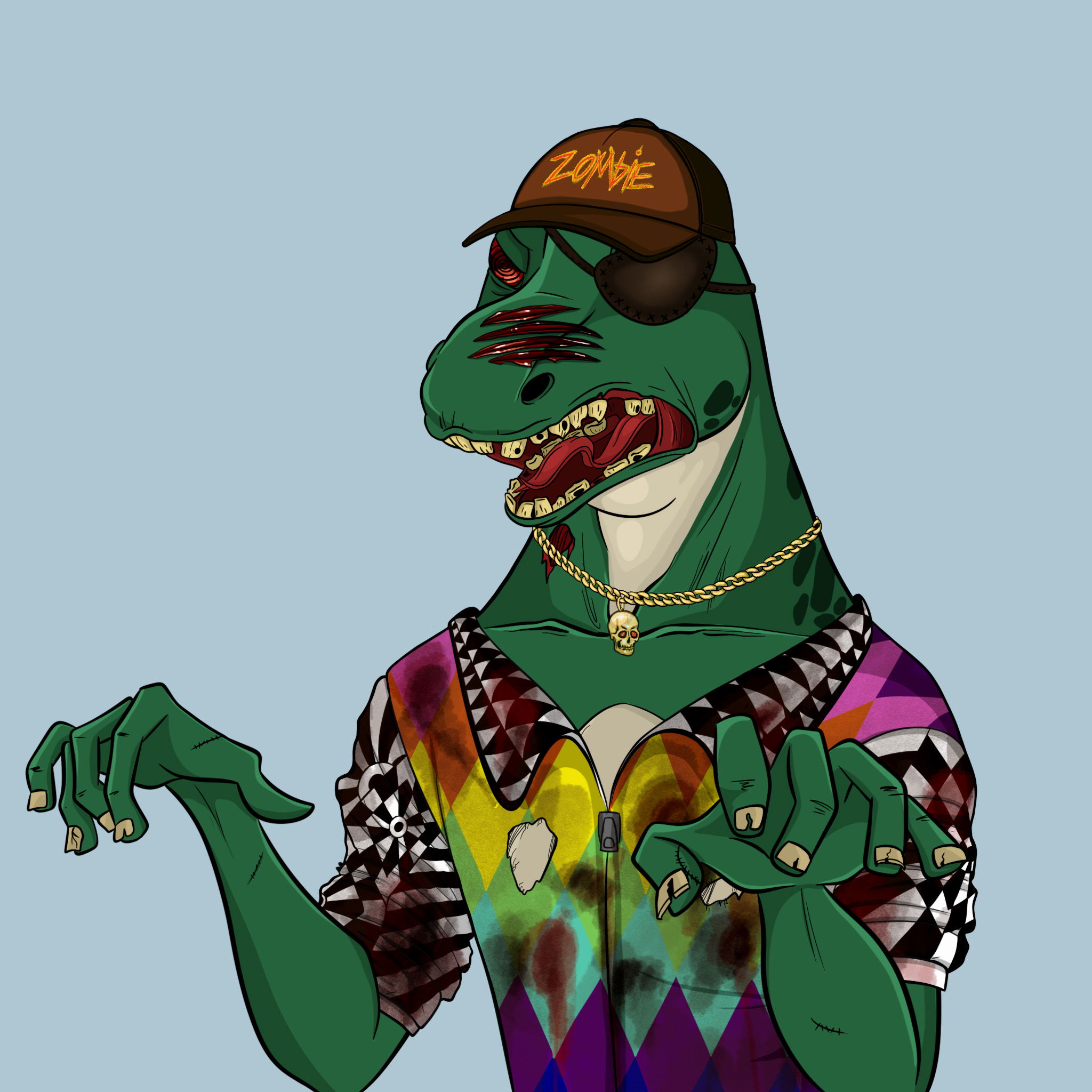 MvZ Zombie #1846 NFT on Algorand