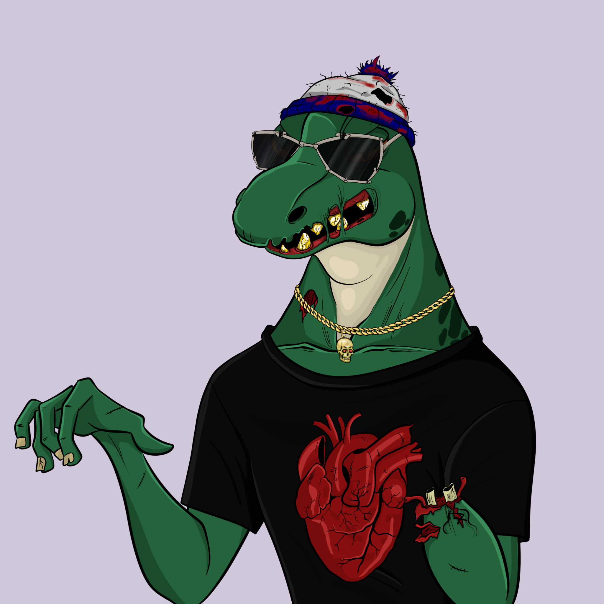 MvZ Zombie #2628 NFT on Algorand