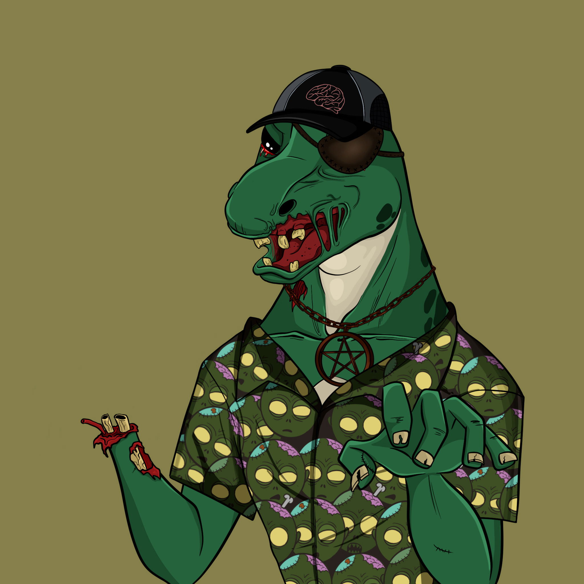 MvZ Zombie #0821 NFT on Algorand