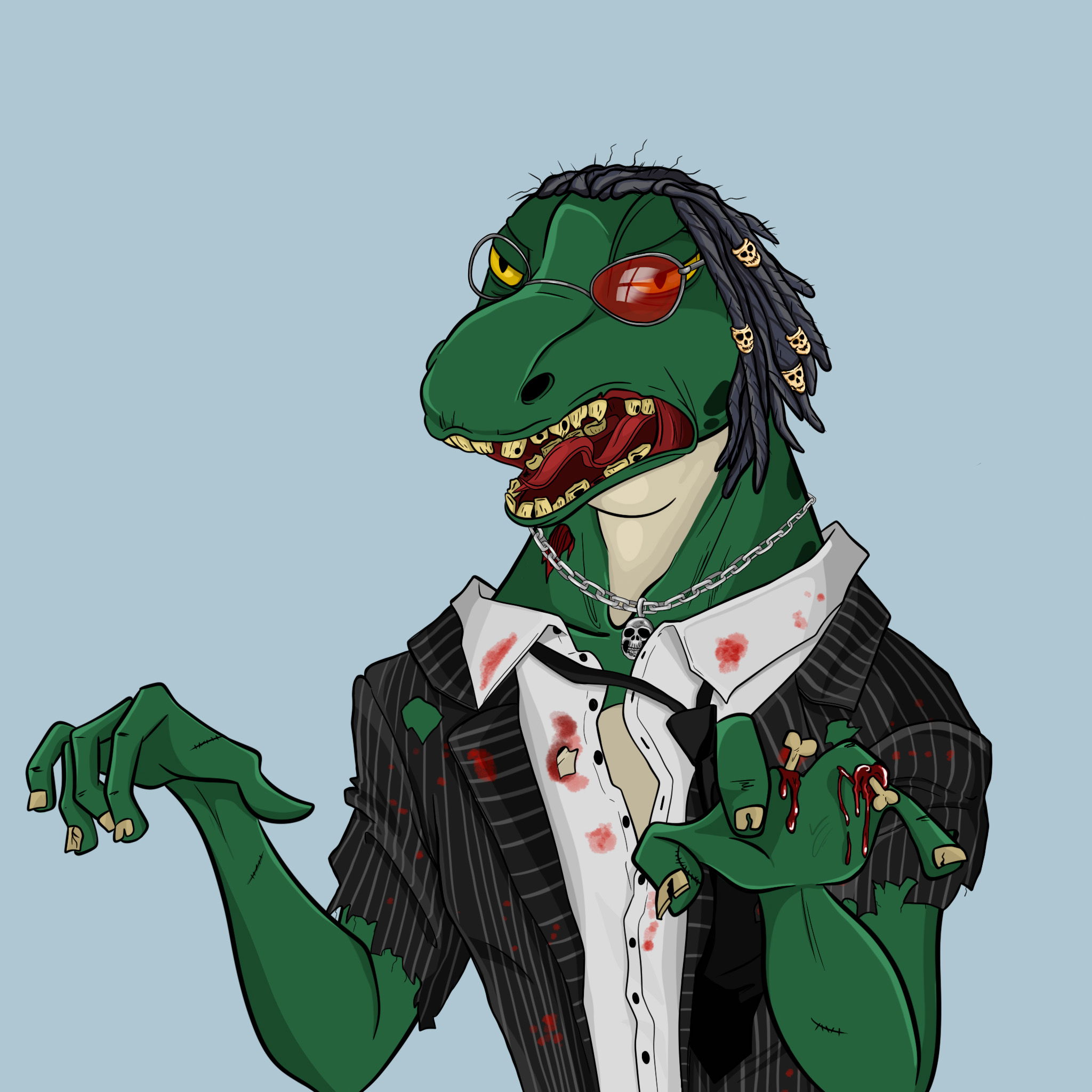 MvZ Zombie #1308 NFT on Algorand