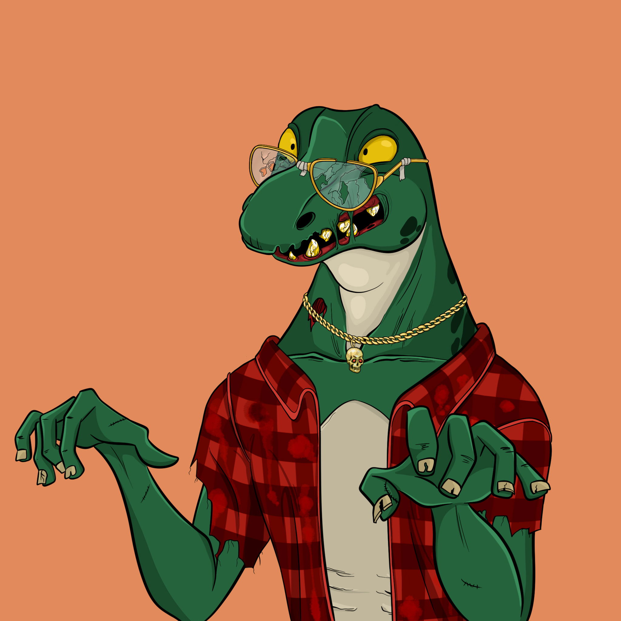 MvZ Zombie #2695 NFT on Algorand