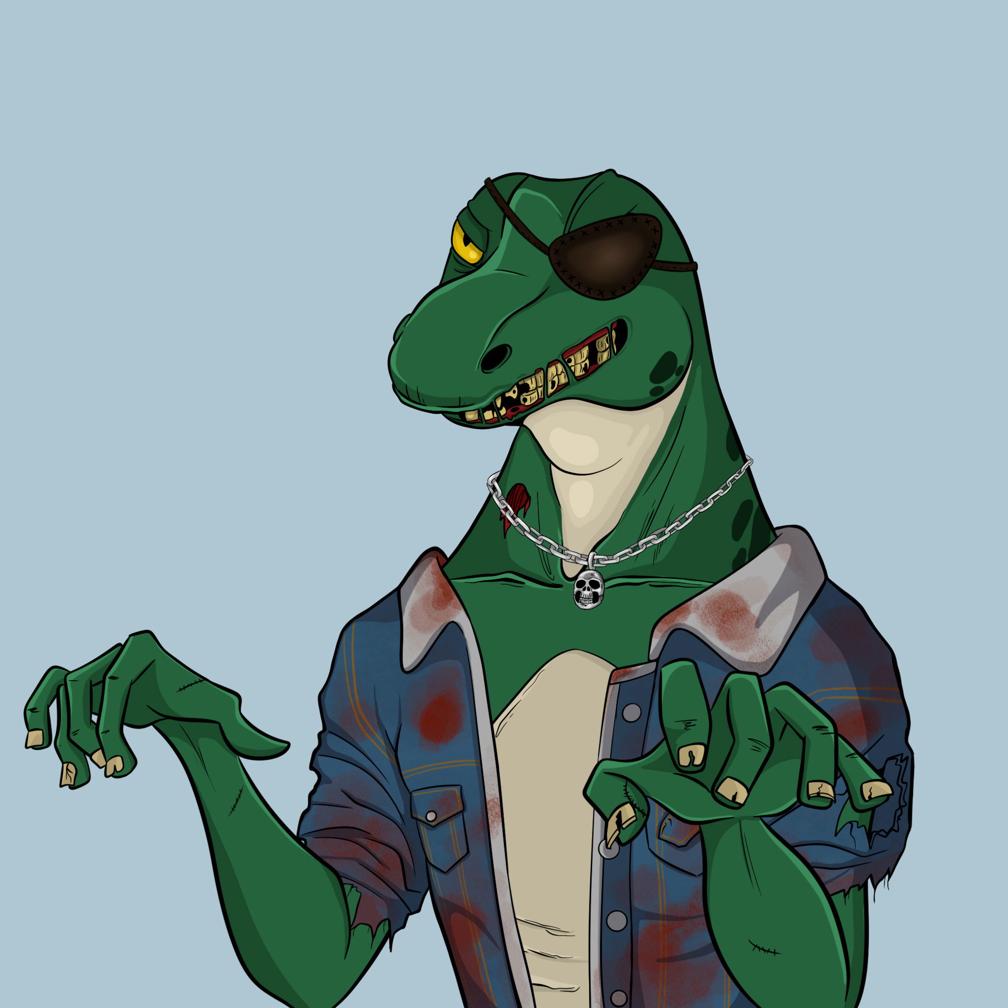 MvZ Zombie #1434 NFT on Algorand