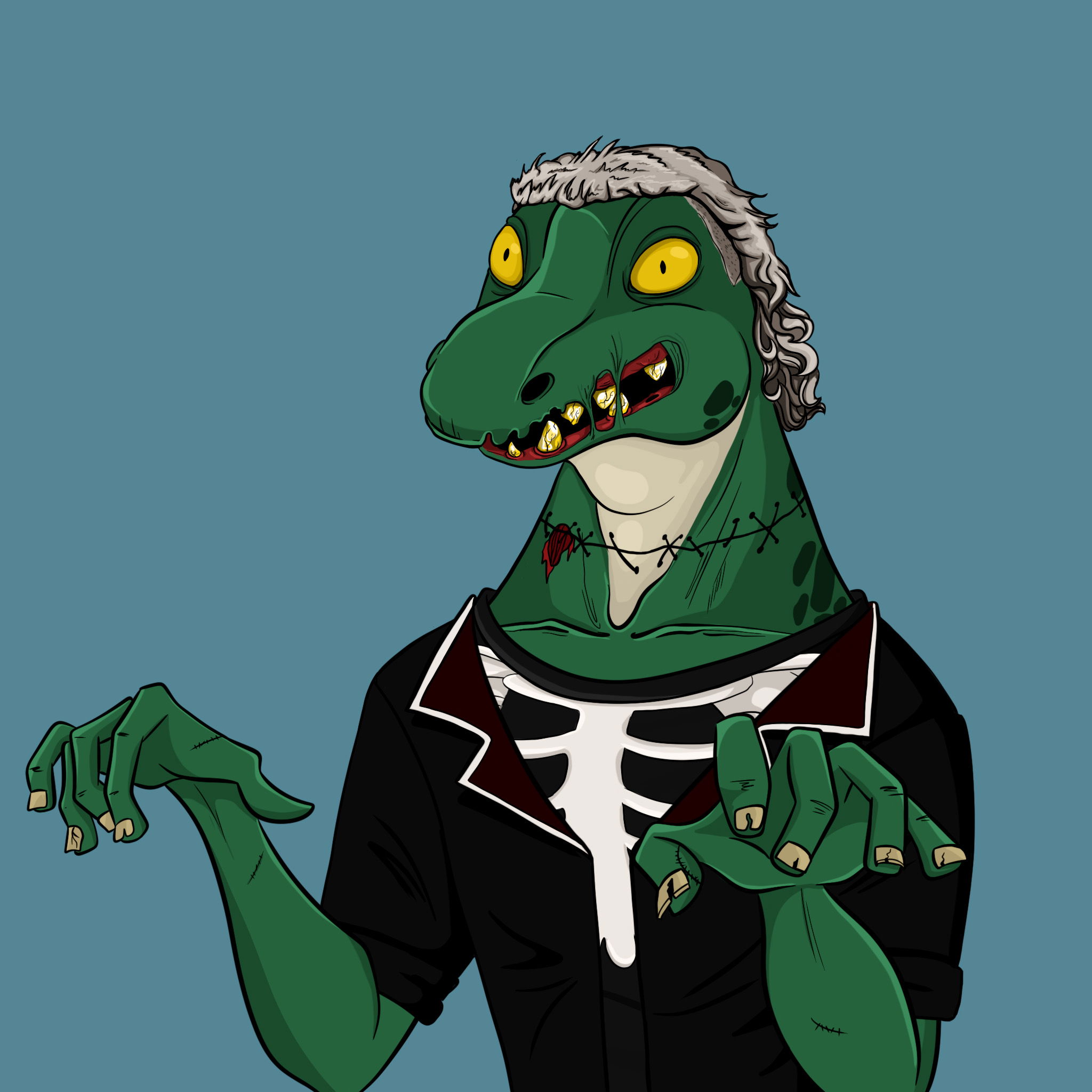 MvZ Zombie #1424 NFT on Algorand