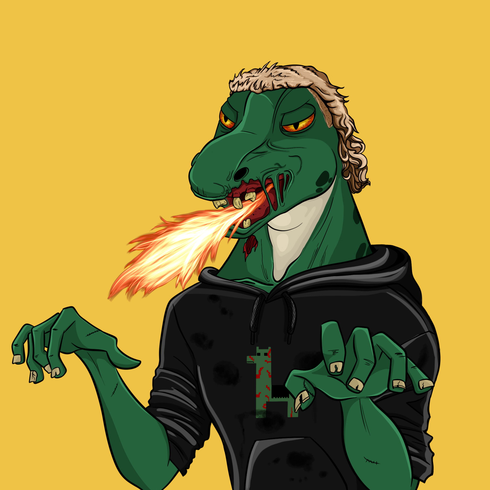 MvZ Zombie #1239 NFT on Algorand