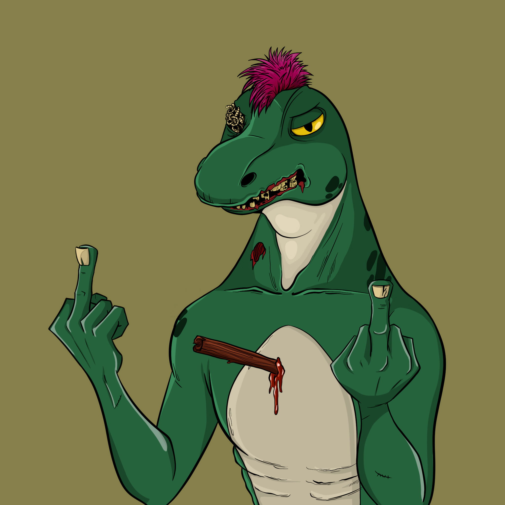 MvZ Zombie #1440 NFT on Algorand