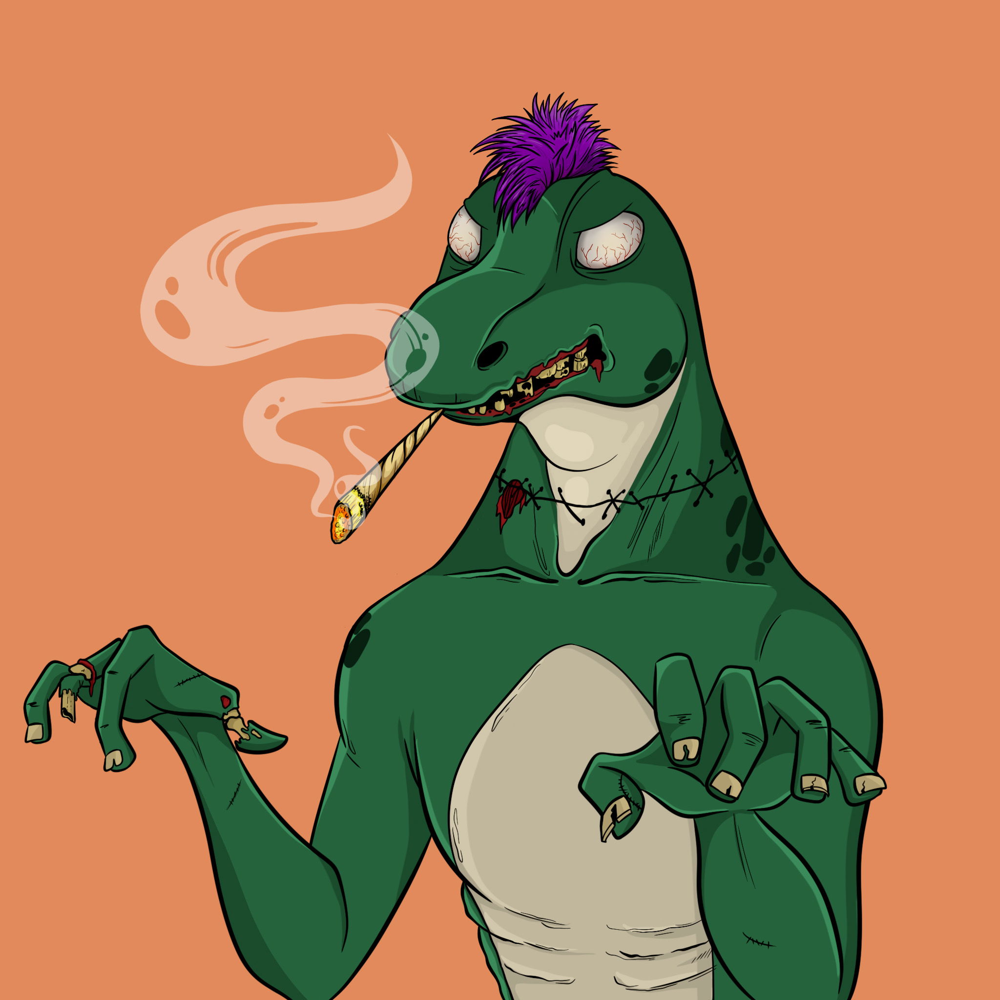 MvZ Zombie #2303 NFT on Algorand