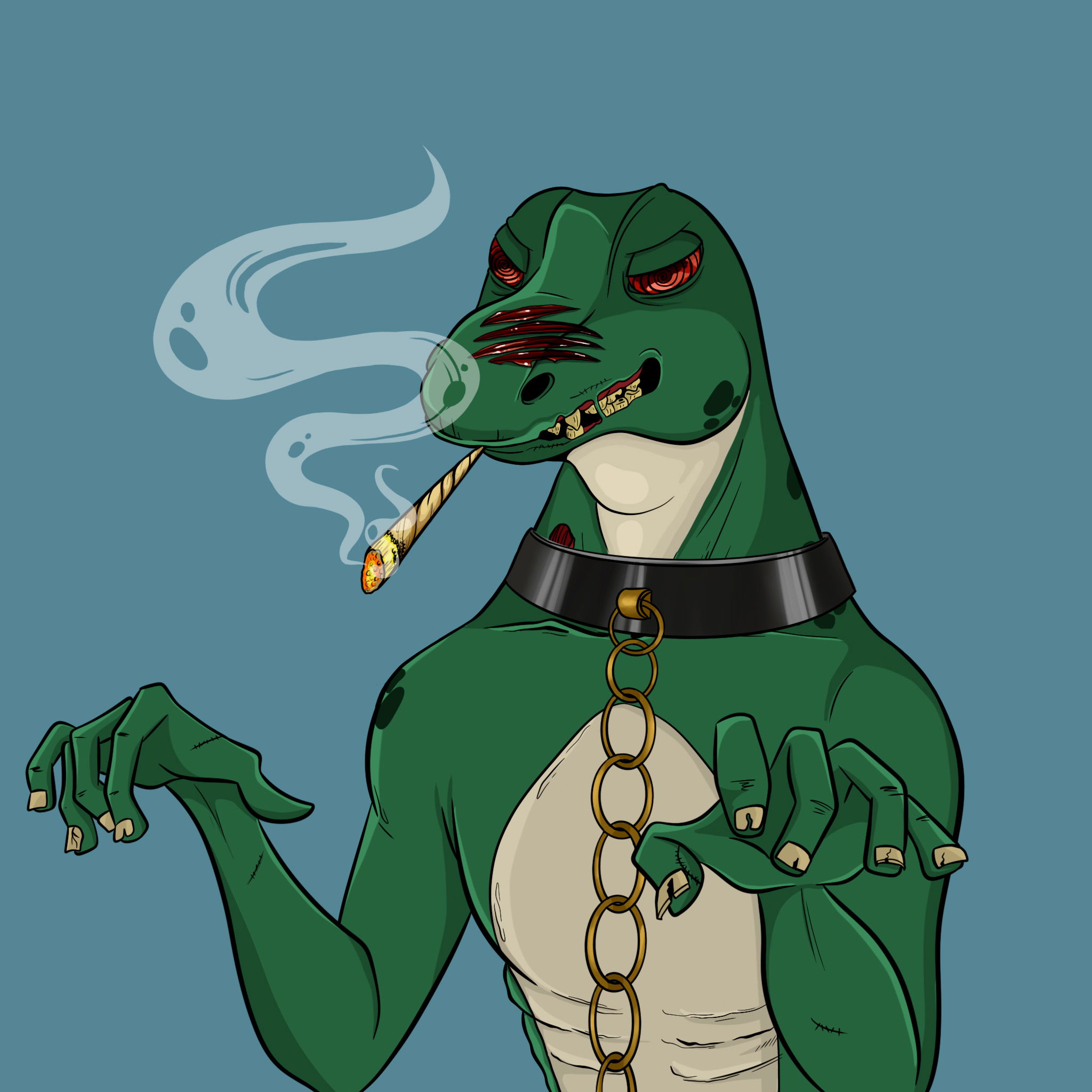 MvZ Zombie #2454 NFT on Algorand