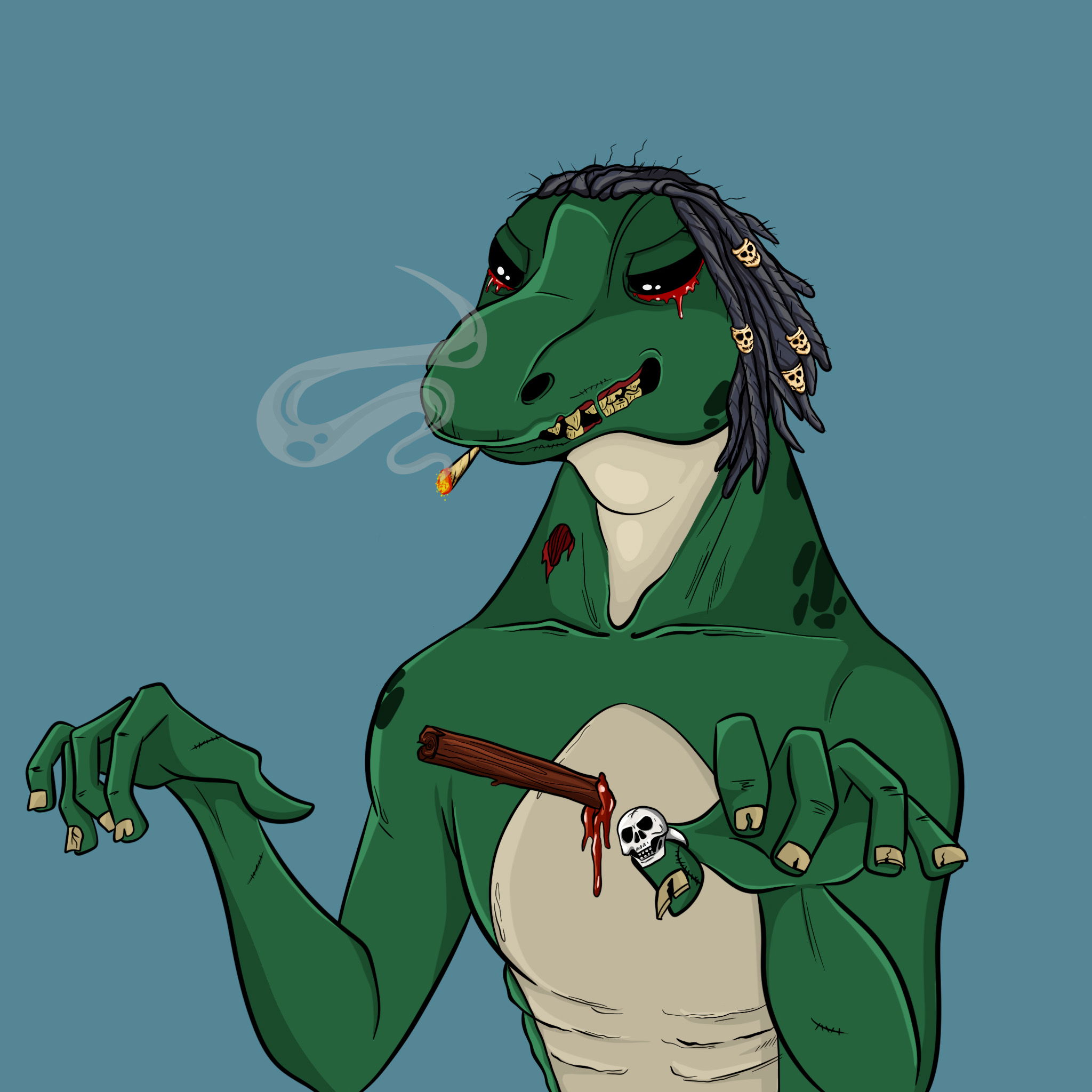 MvZ Zombie #1621 NFT on Algorand