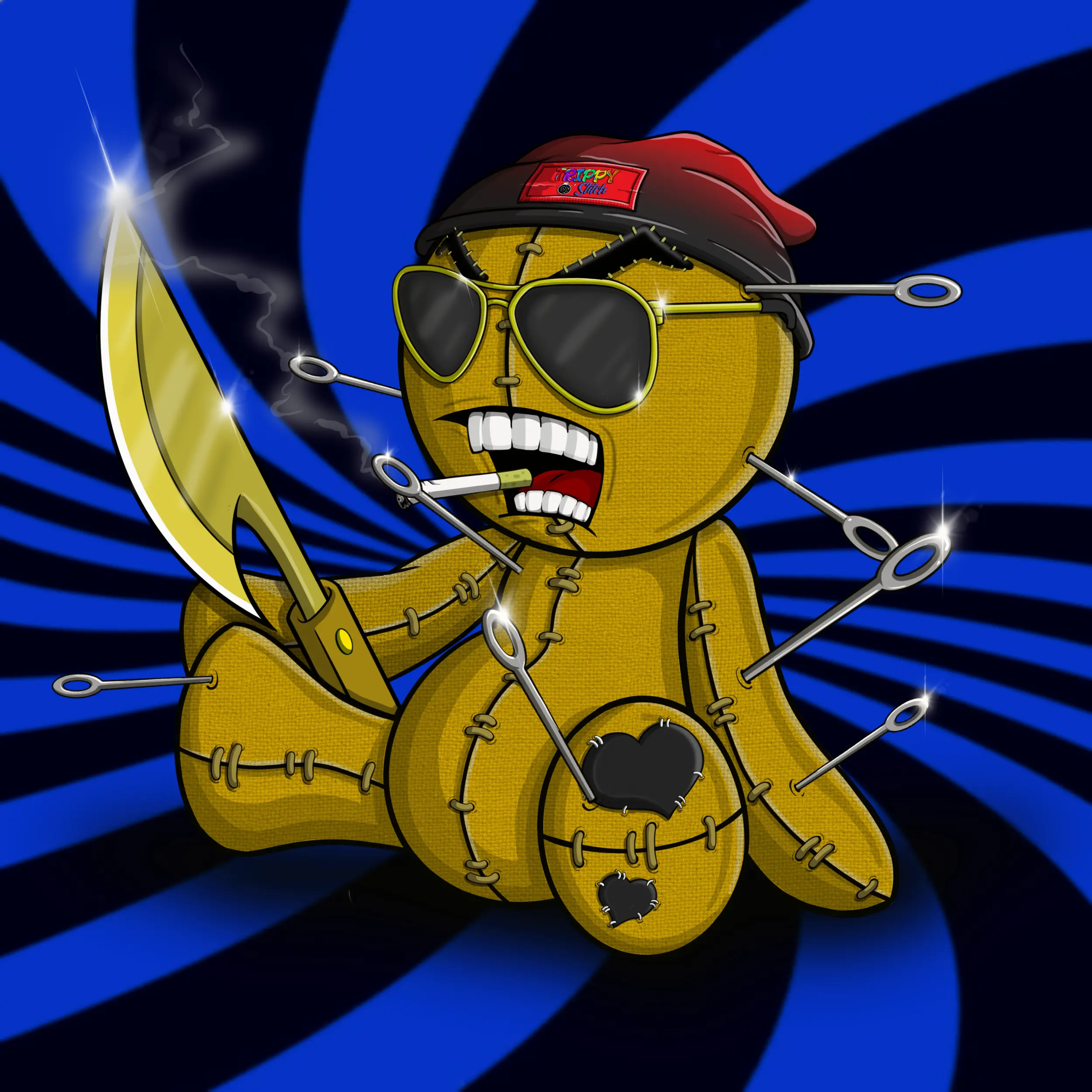 Trippy Stitch #859 NFT on Algorand