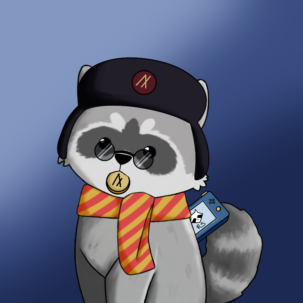 Raccoon #954 NFT on Algorand