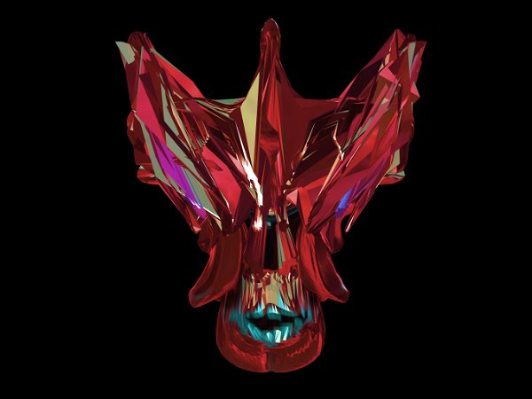Image of Algold Masks: The General-Red