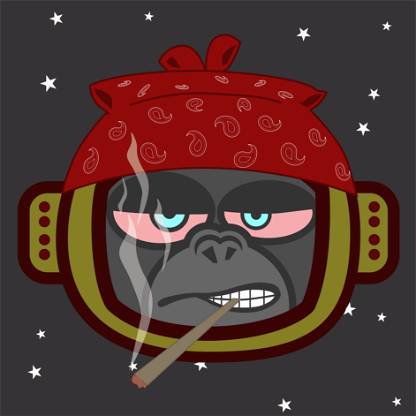 Space Monkey Red