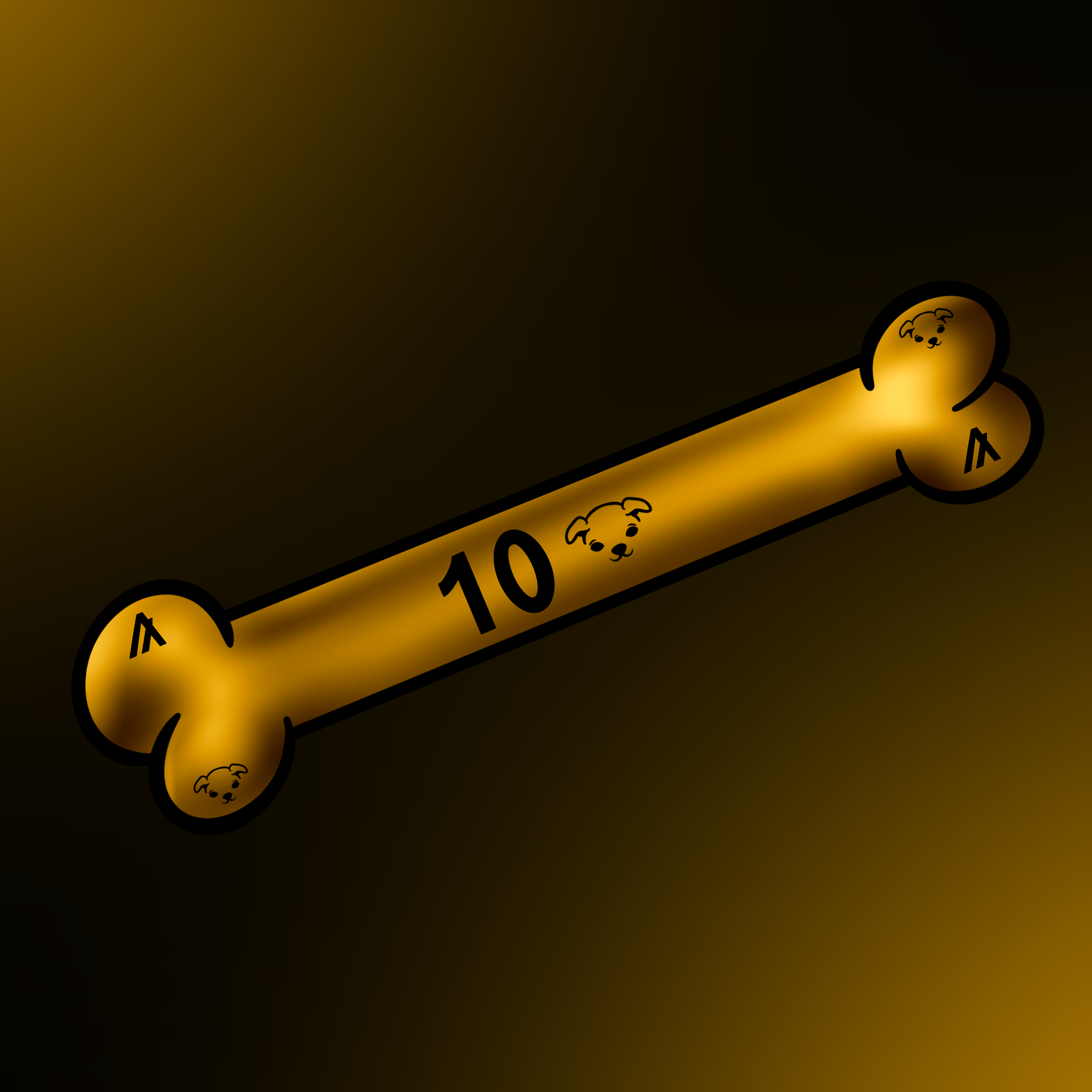 Golden Bone NFT on Algorand