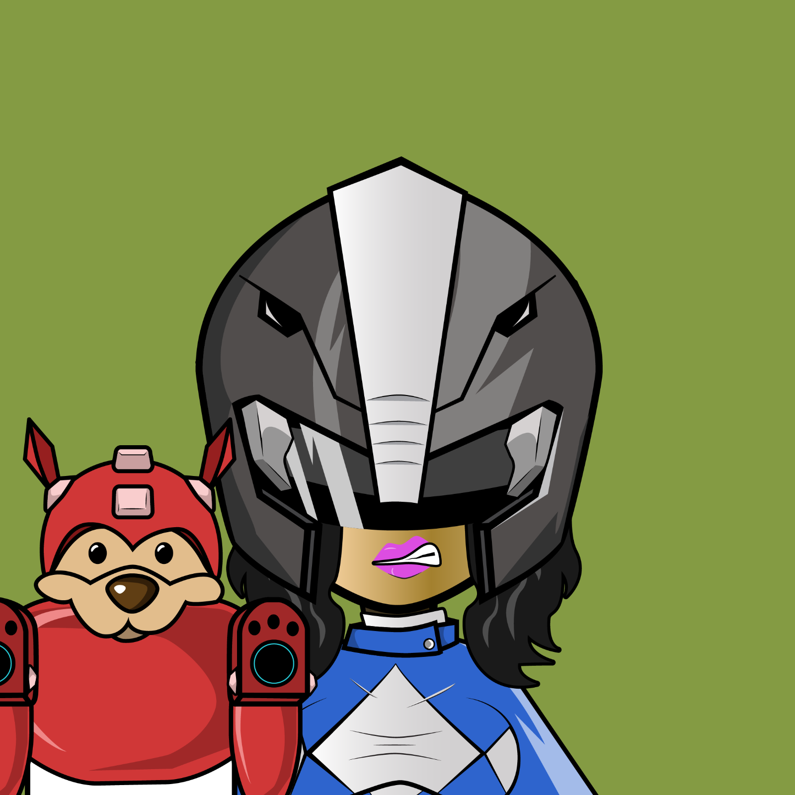 Little Maidens #7 NFT on Algorand