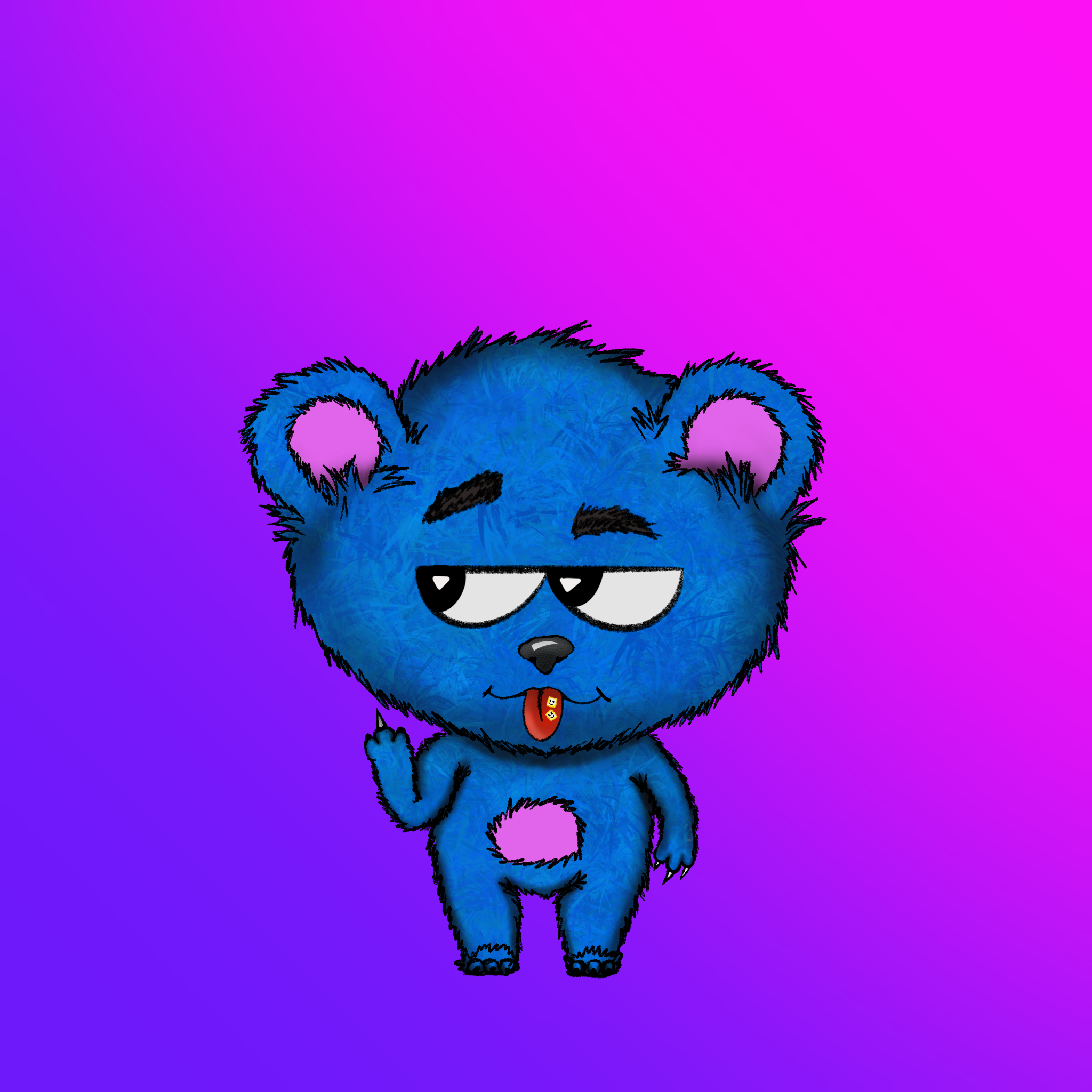 Sketchy Bears #149 NFT on Algorand