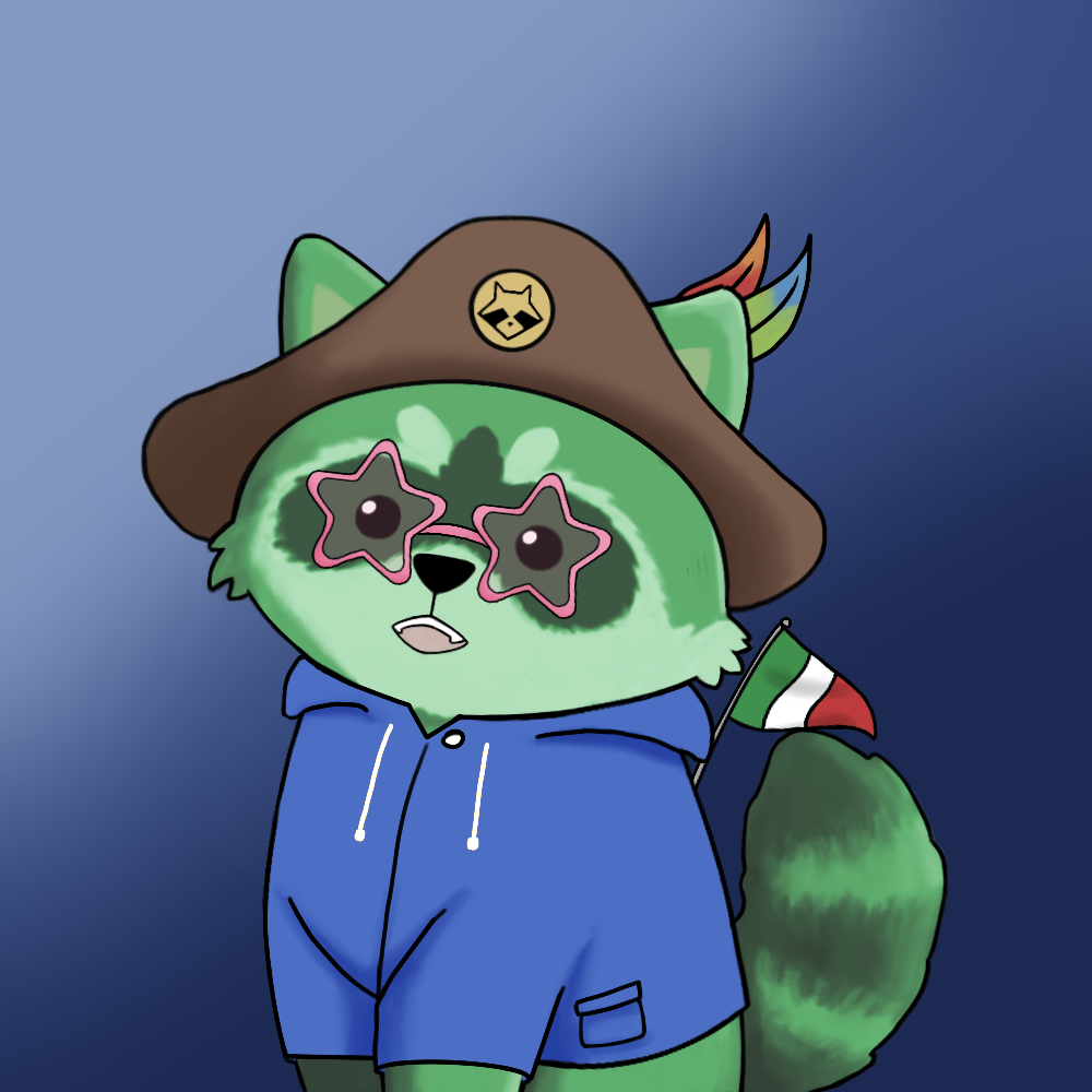 Raccoon #975 NFT on Algorand
