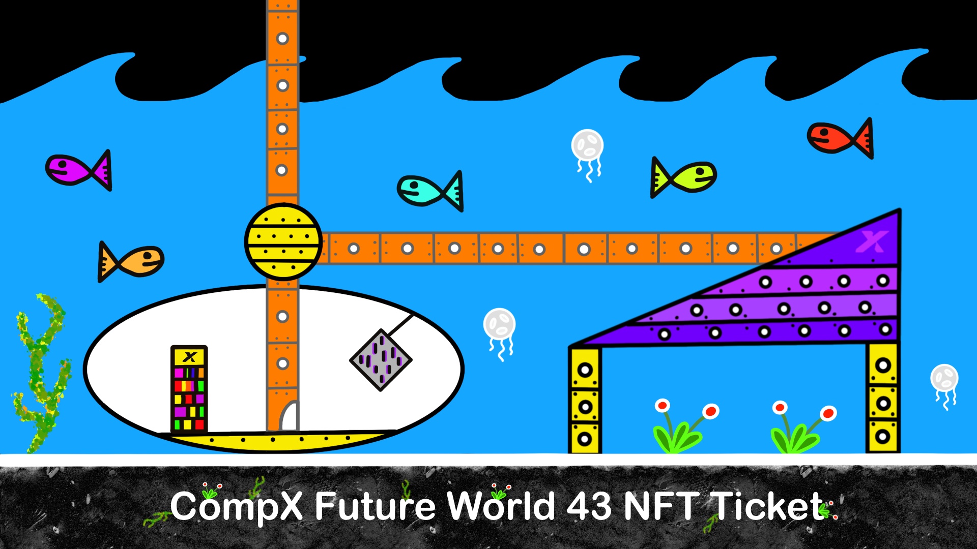 CompX Future World 43 NFT on Algorand