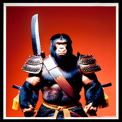 Samurai Ape #106