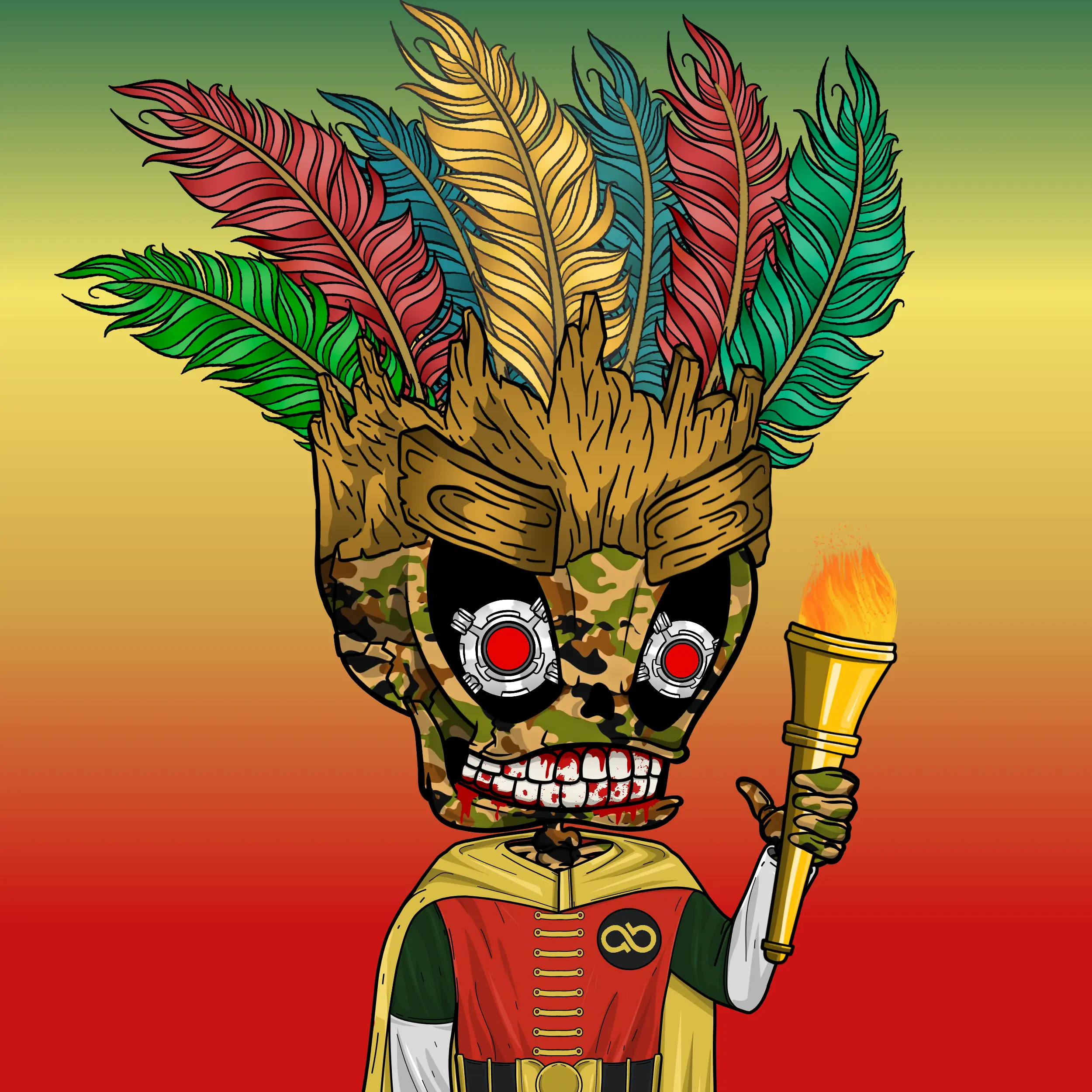 BoneBuddies #1115 NFT on Algorand