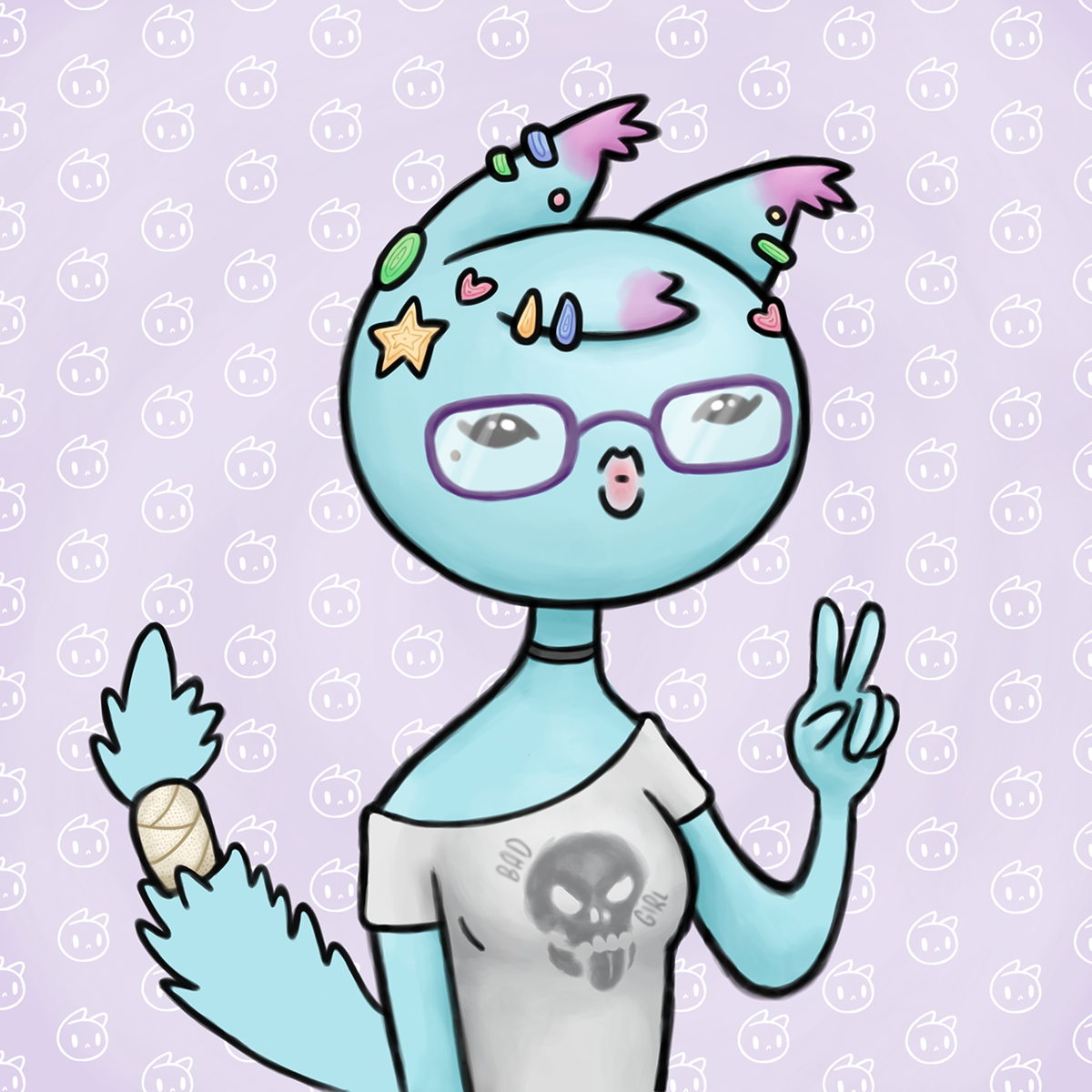 Algonimals #47 - Afra NFT on Algorand