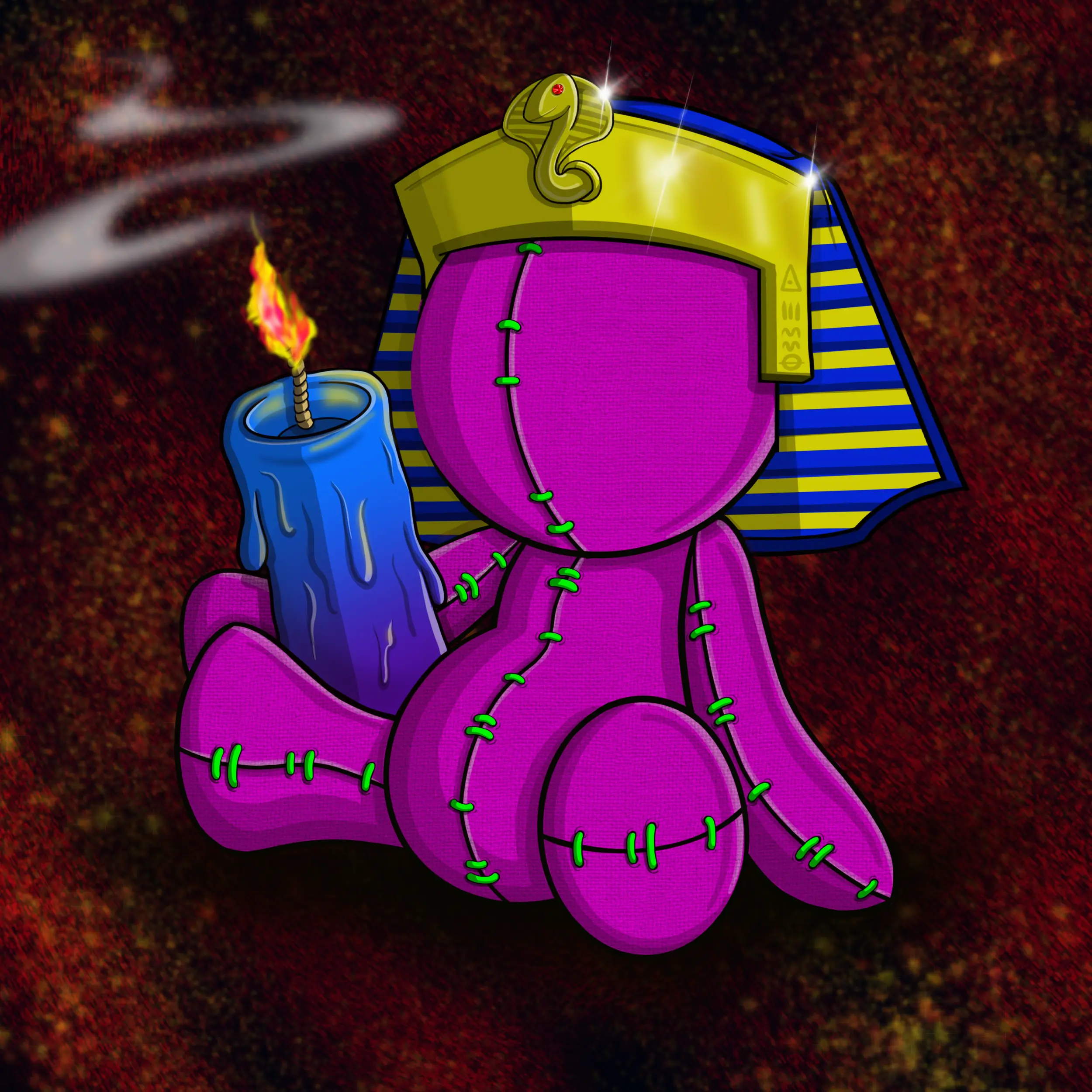 Trippy Stitch #1044 NFT on Algorand